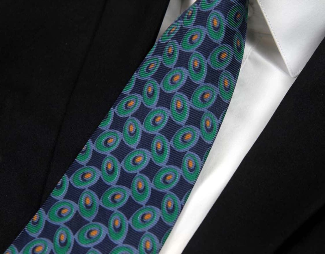  랑방 9.1cm A등급 남자 명품 넥타이 상품이미지5