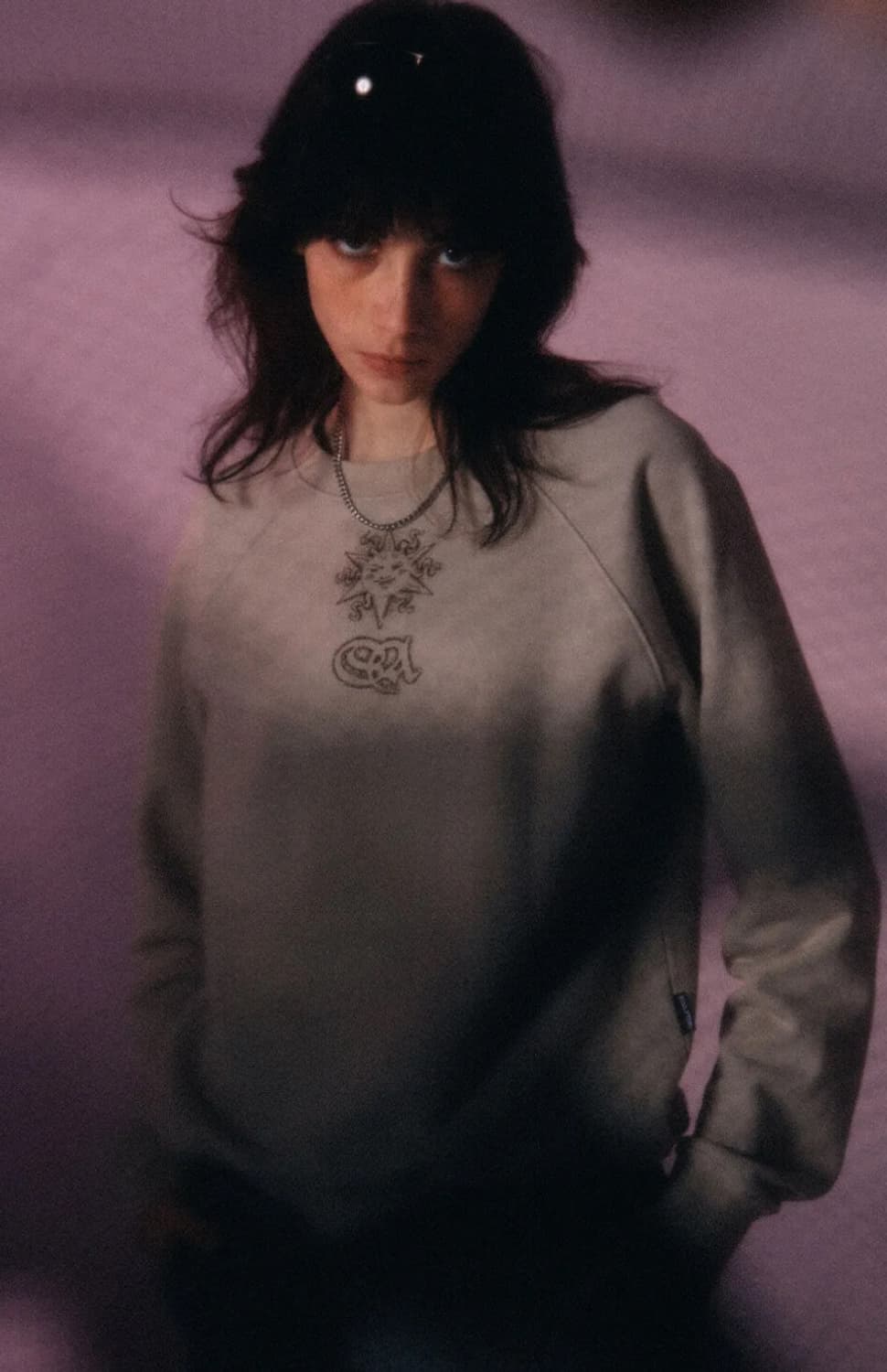 스컬프터 symbol logo sweatshirt L 상품이미지1