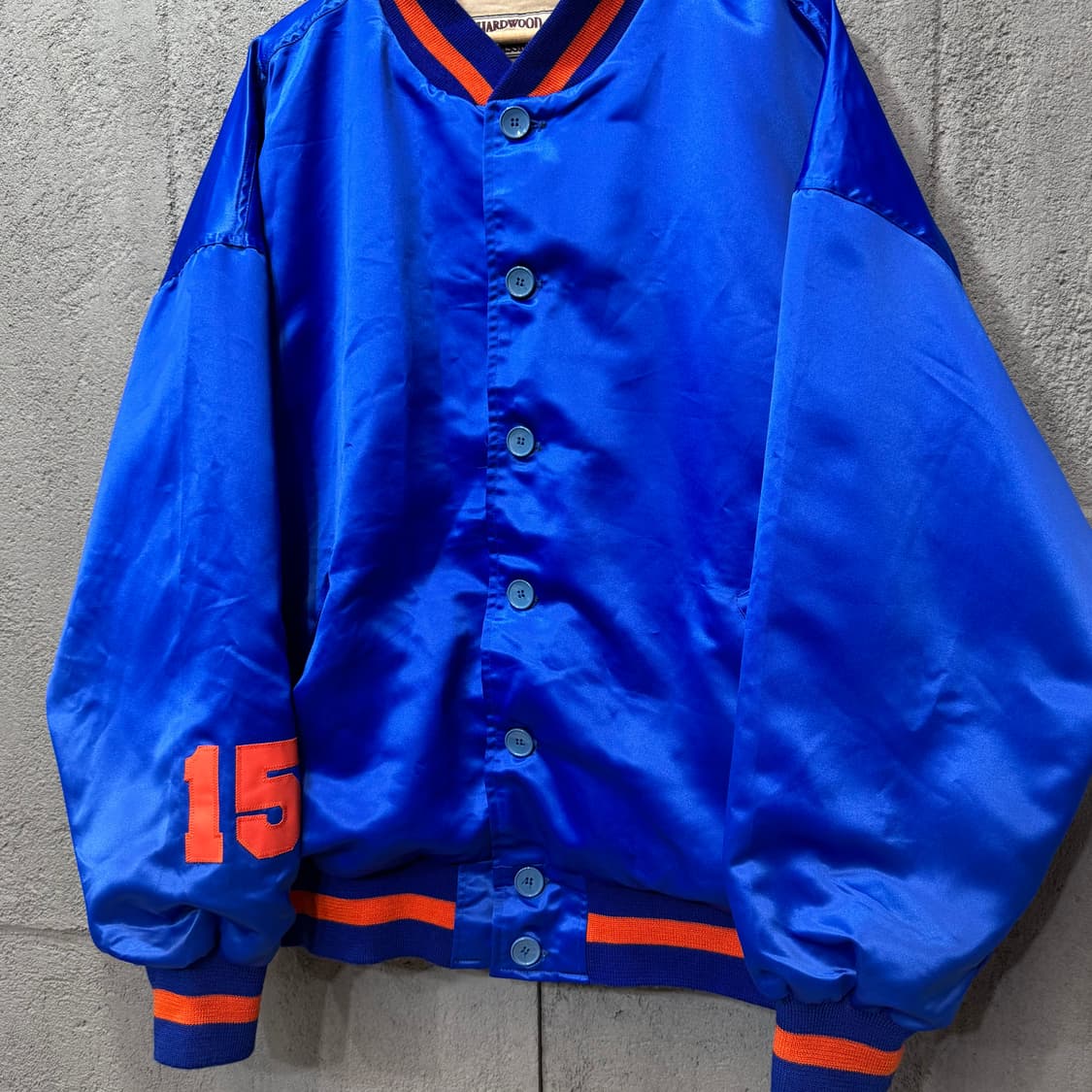 90s 미첼앤네스 뉴욕닉스 바시티 자켓 made in KOREA (3XL 상품이미지4