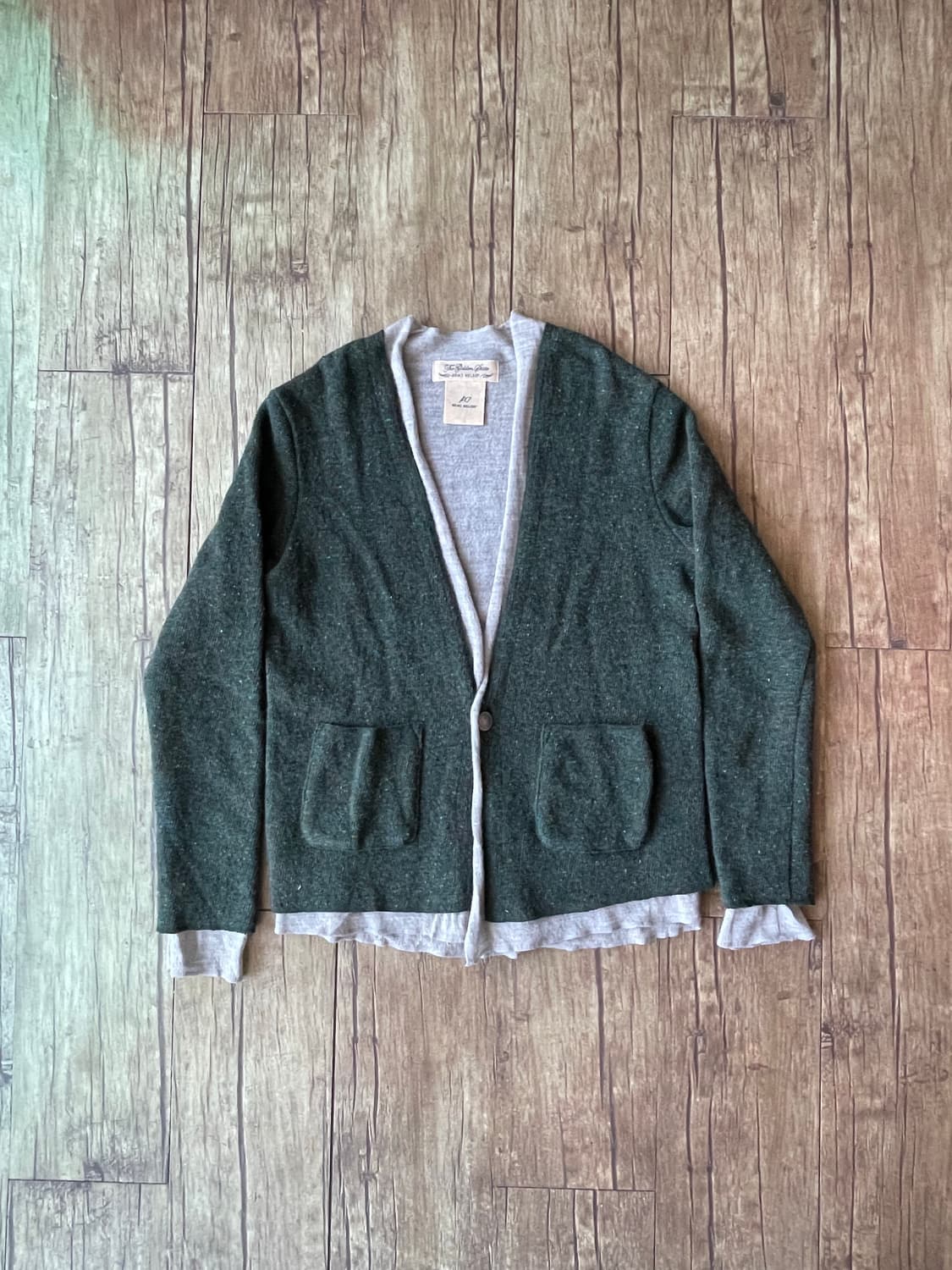 REMI RELIEF Concho Layered Wool Cardigan 상품이미지2