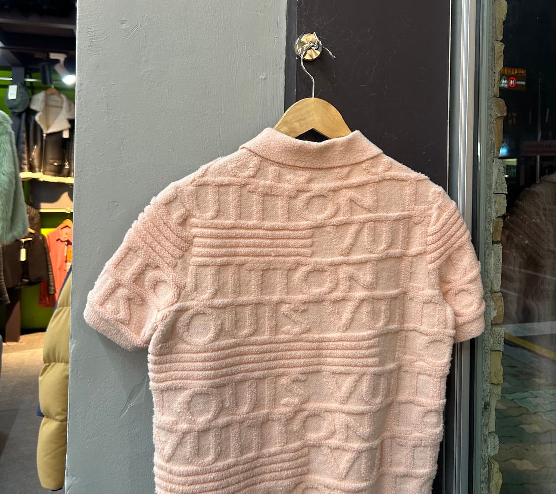 S/ 루이비통 텍스처드 테리 폴로 니트 상품이미지8