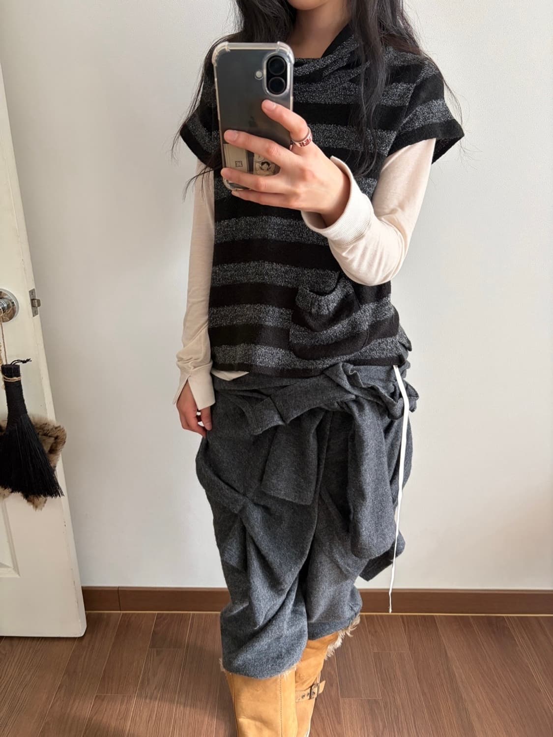 stripe turtleneck knit 상품이미지3