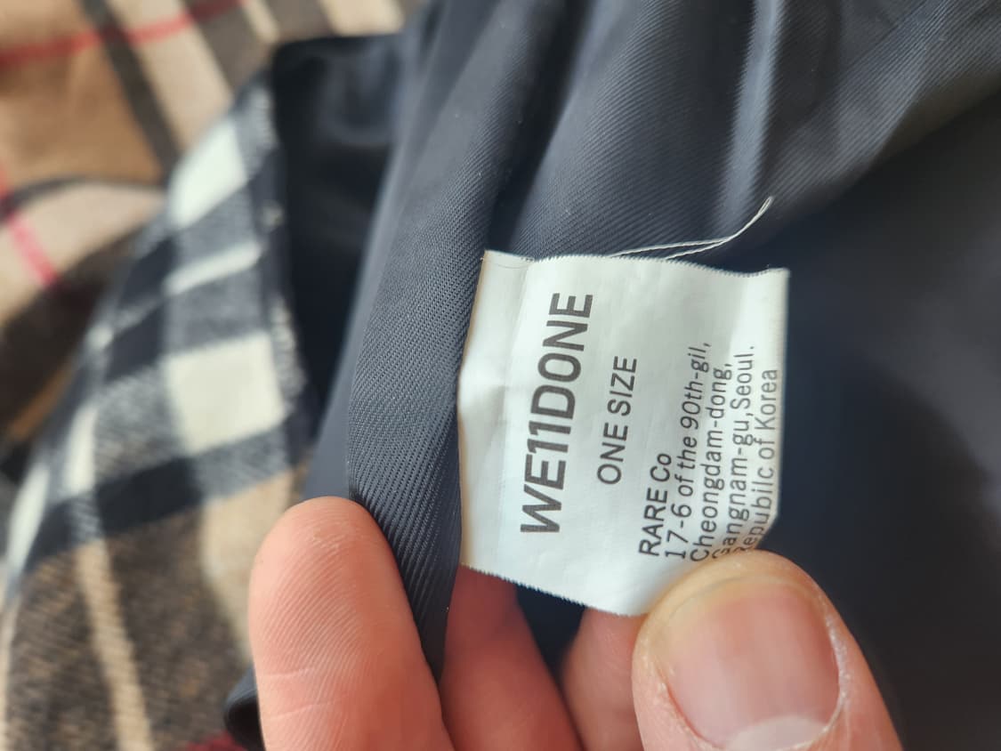 GD스타일 체크 아노락 M~L정도 상품이미지3