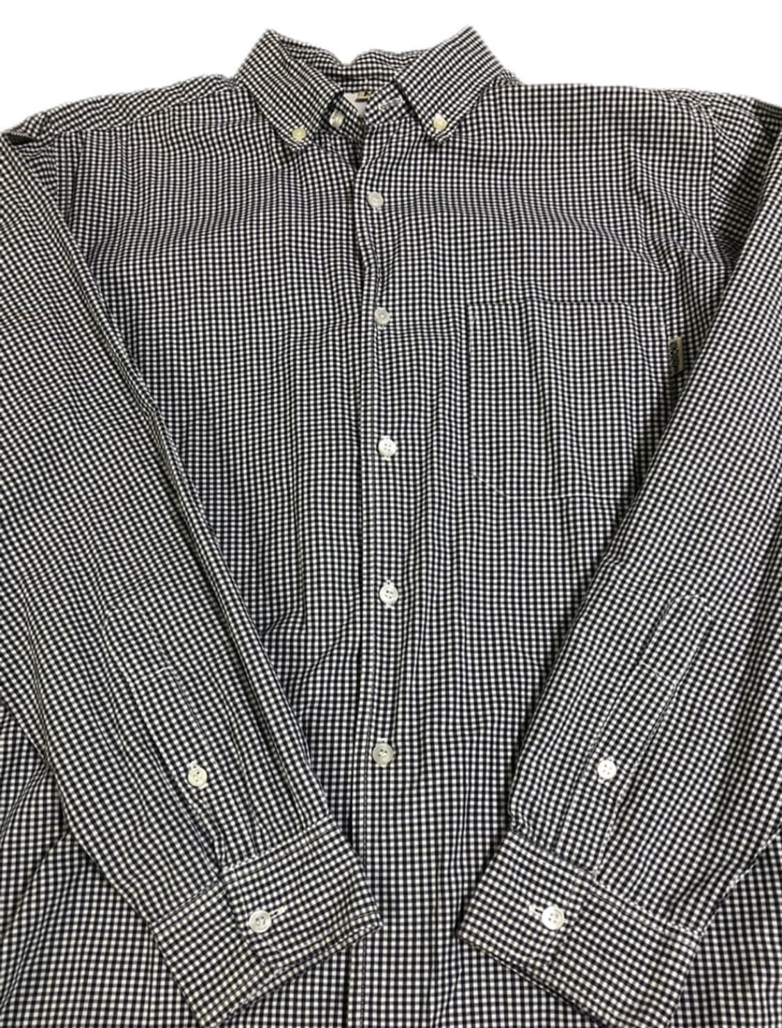 90s stussy made in usa 체크셔츠 (M) 상품이미지8