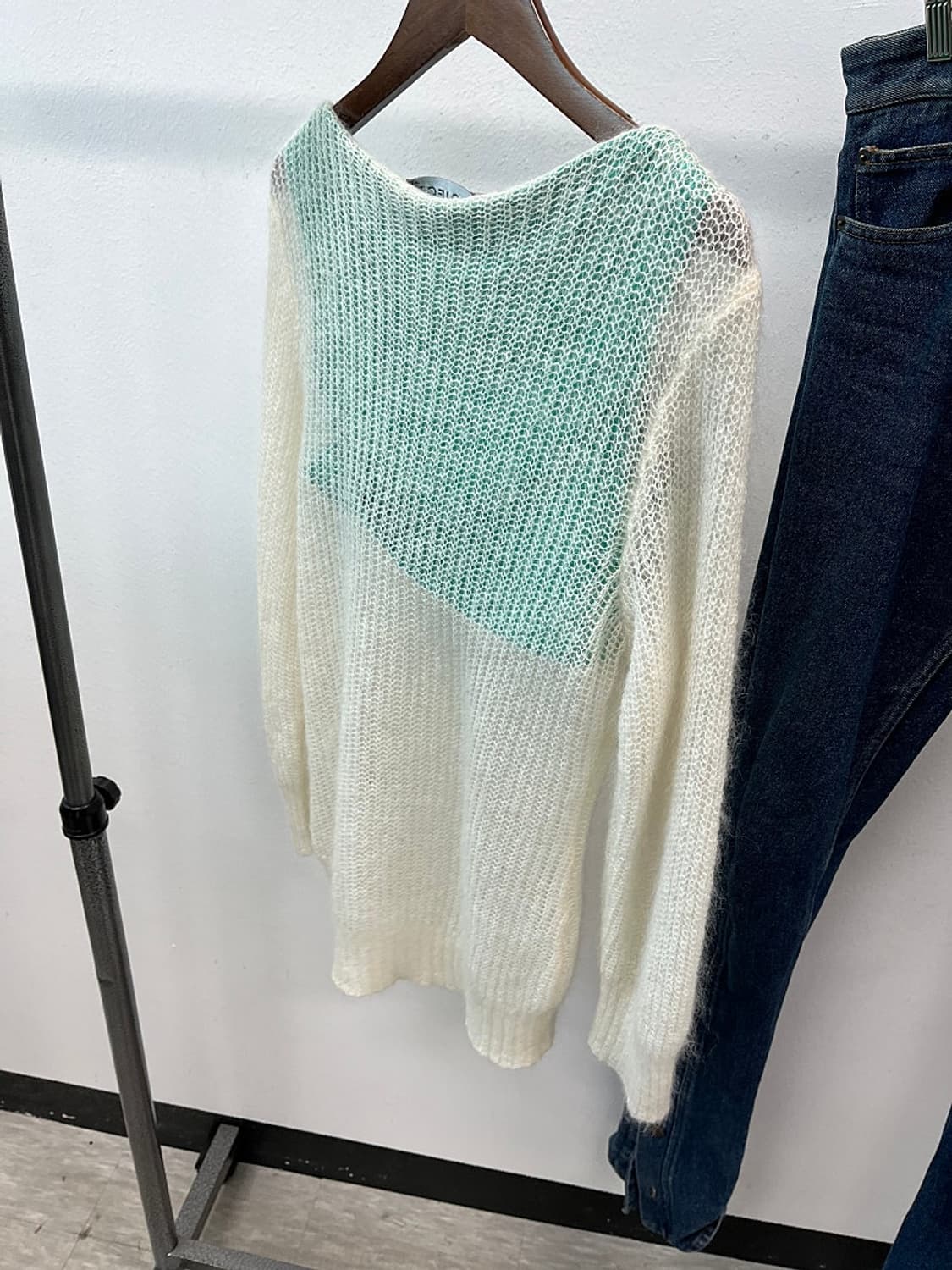 여)  y/project 알파카 레이어드 니트  상품이미지7