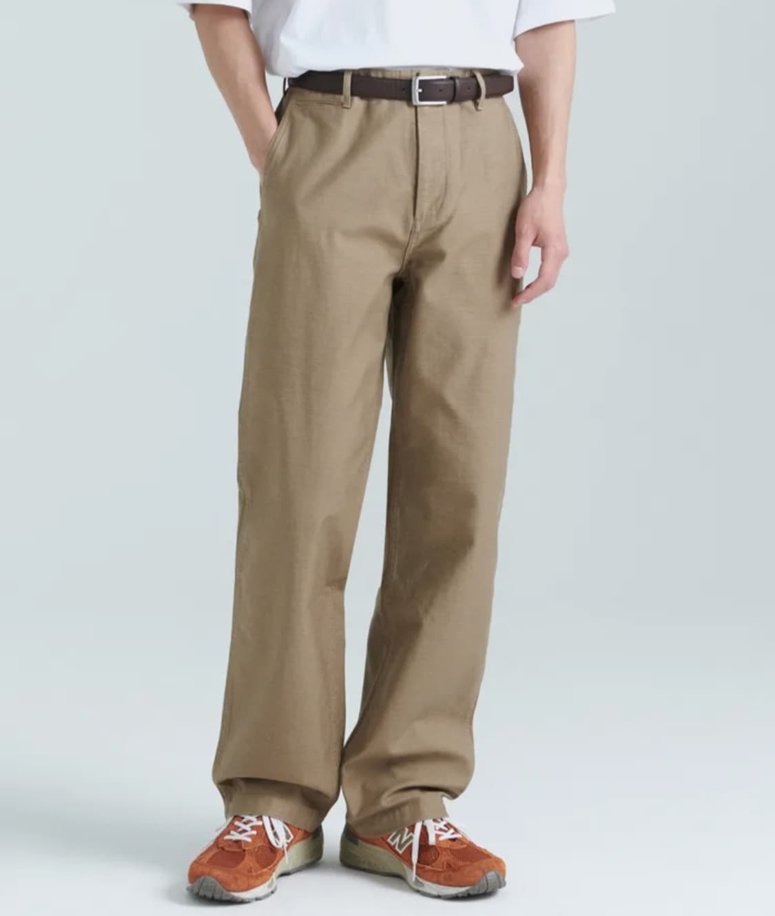 [32] 무탠다드 백사틴 오피서치노 샌드베이지  상품이미지10