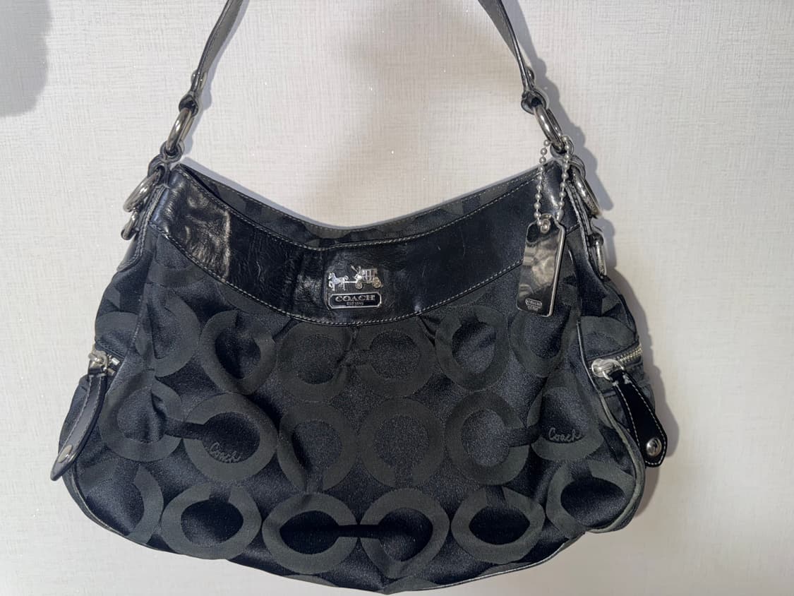 코치숄더백 블랙 상품이미지2