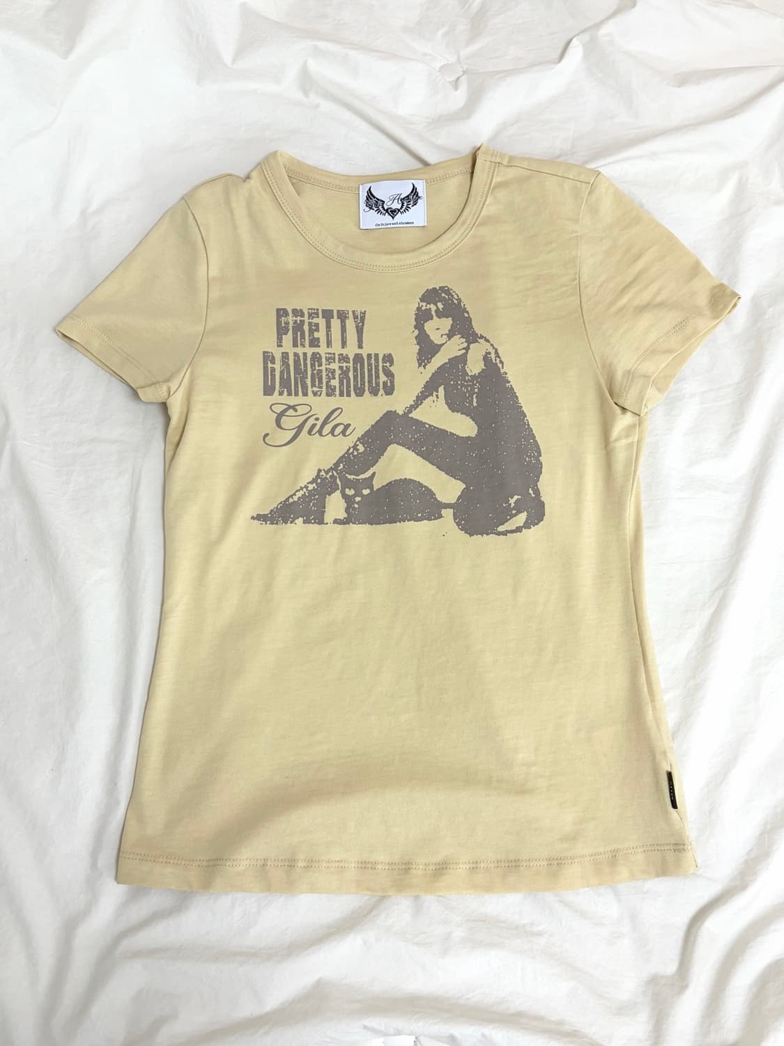 길라아카이브 DANGER GIRL CROP T-SHIRTS 티셔츠 상품이미지4