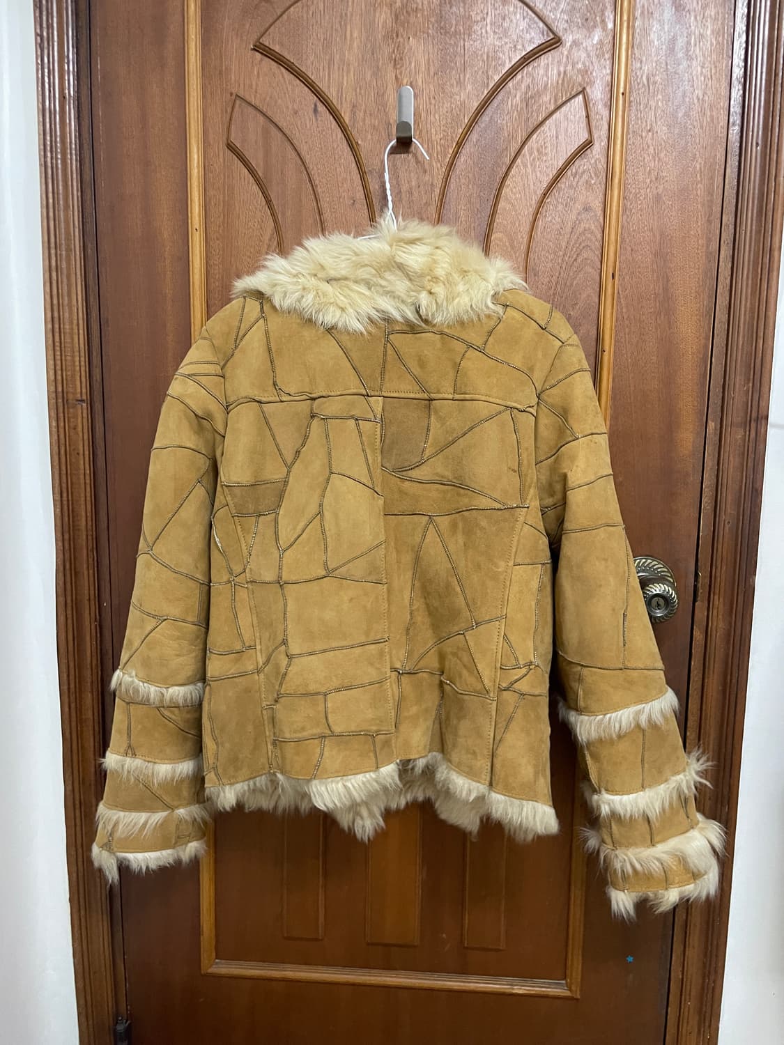 Vintage 토스카나 스웨이드 무스탕 리얼양털 상품이미지2