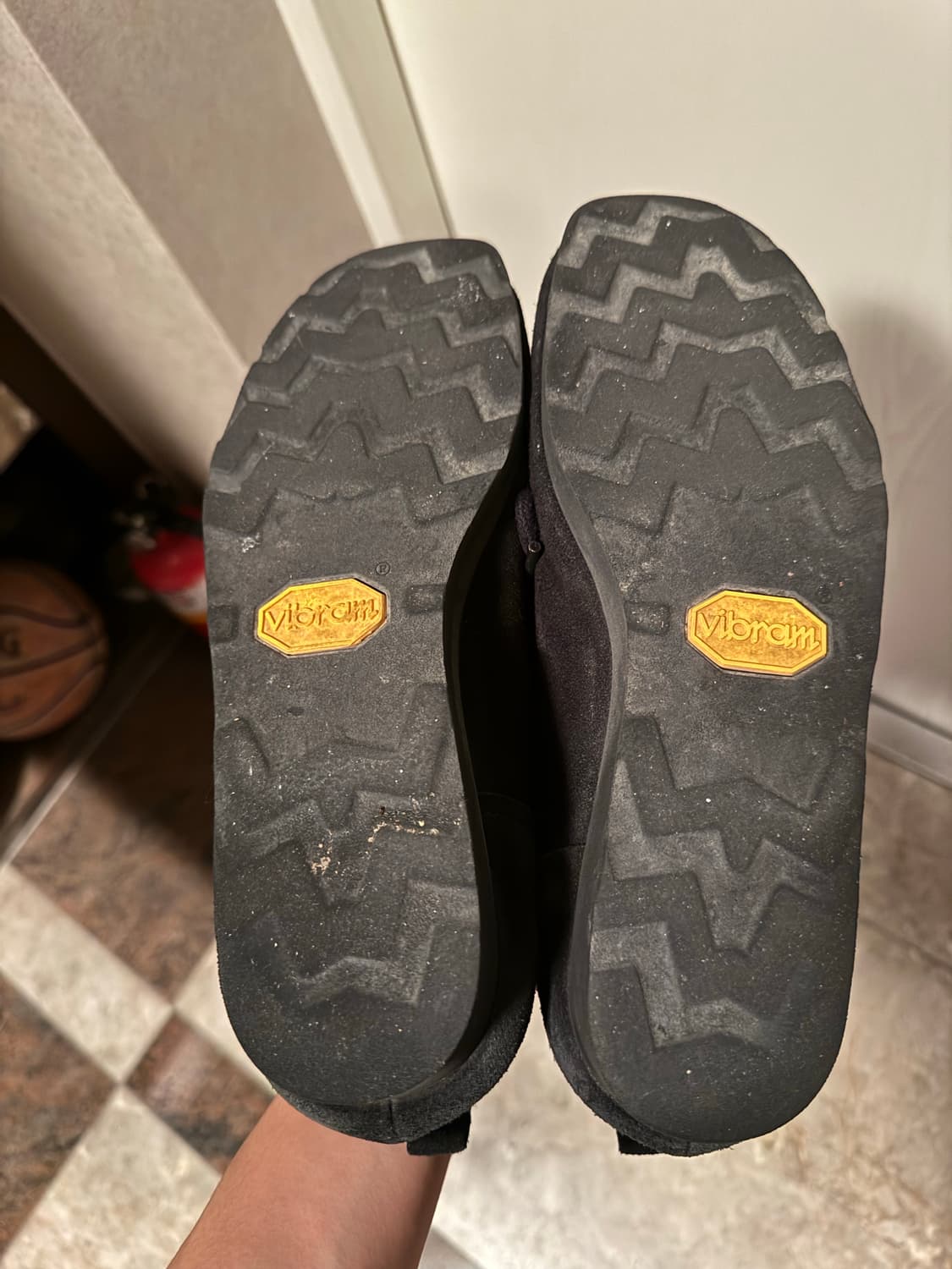 2, 260 265) 폴리테루 우븐 왈라비 슈즈 블랙 상품이미지3