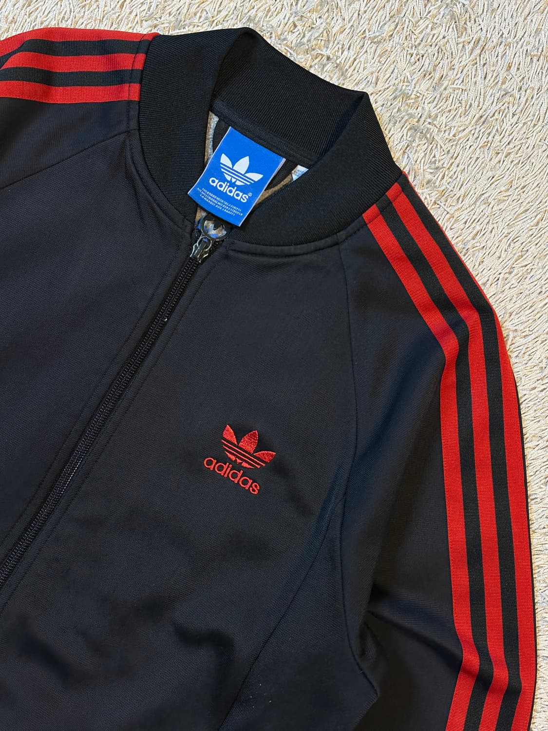 대장급) 아디다스 ADIDAS 슈퍼스타 검빨 트랙탑 져지 상품이미지2