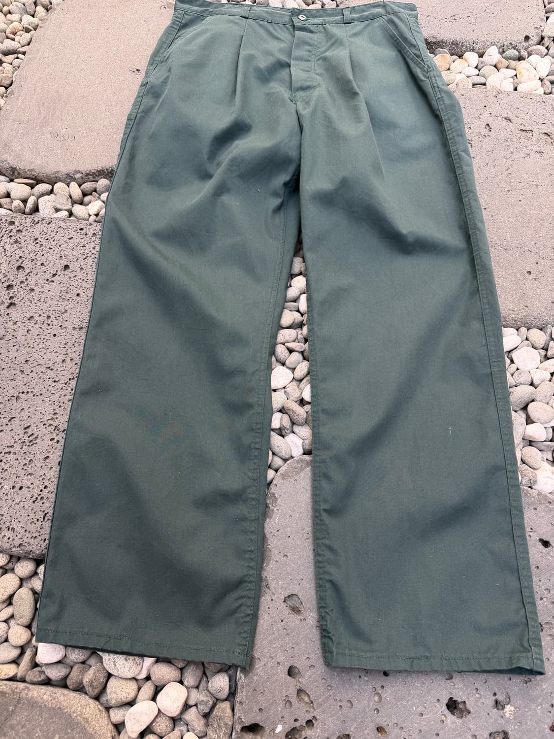 (DEADSTOCK)80s FRENCH AIR FORCE 프렌치워크팬츠 상품이미지4