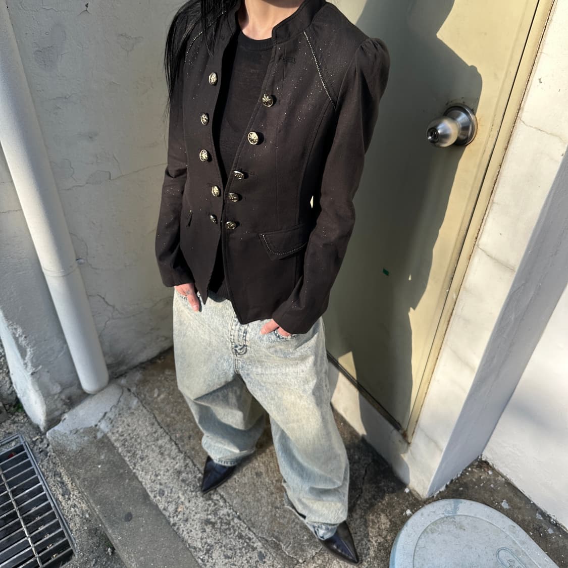 00s 빈티지 GGPX NEW YORK 나폴레옹 자켓 상품이미지8