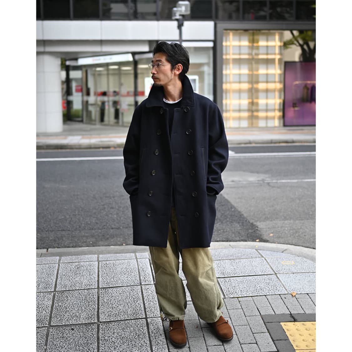 24aw MCLAGAN 13-BUTTON PEACOAT 상품이미지9