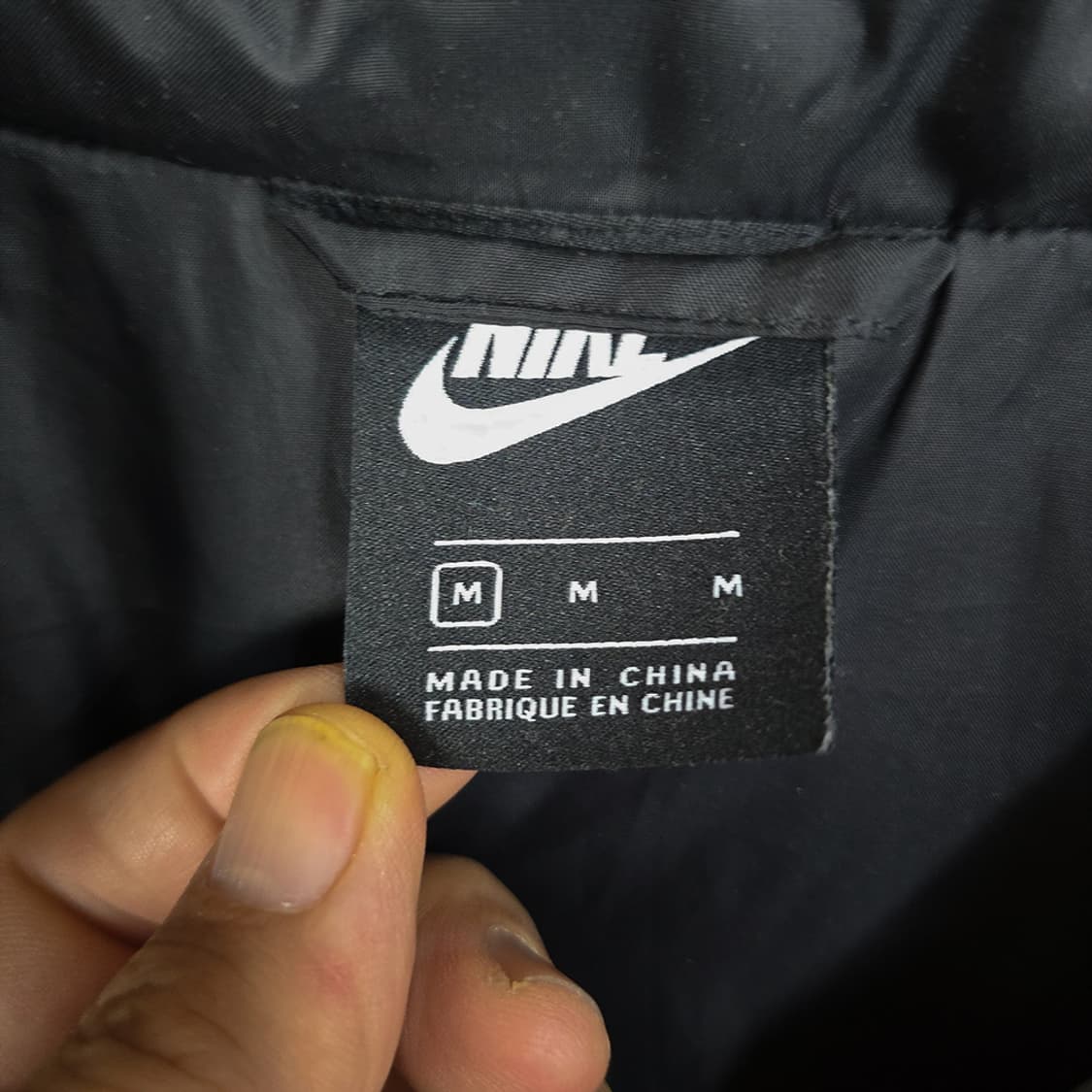 나이키 메탈릭 실버 패딩 파카 우먼스 점퍼 M 상품이미지4