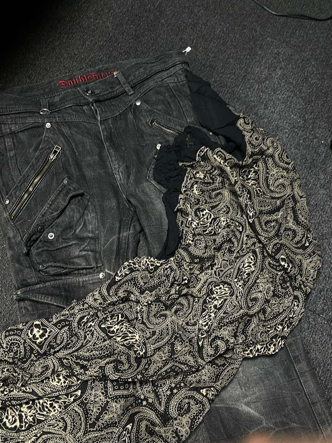 JPN Silky Gothic scarf   상품이미지3