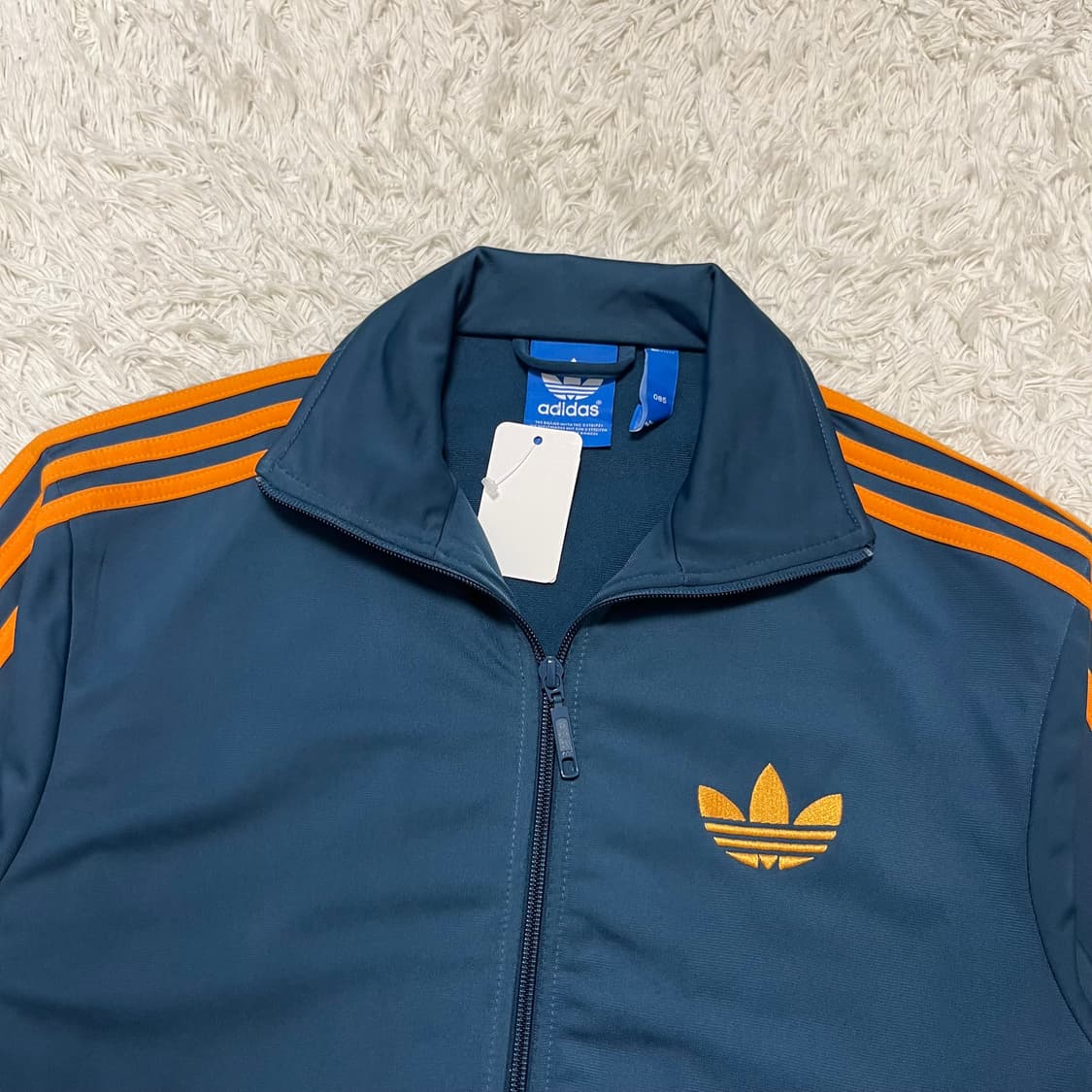 Adidas navy orange Firebird jersey 상품이미지5