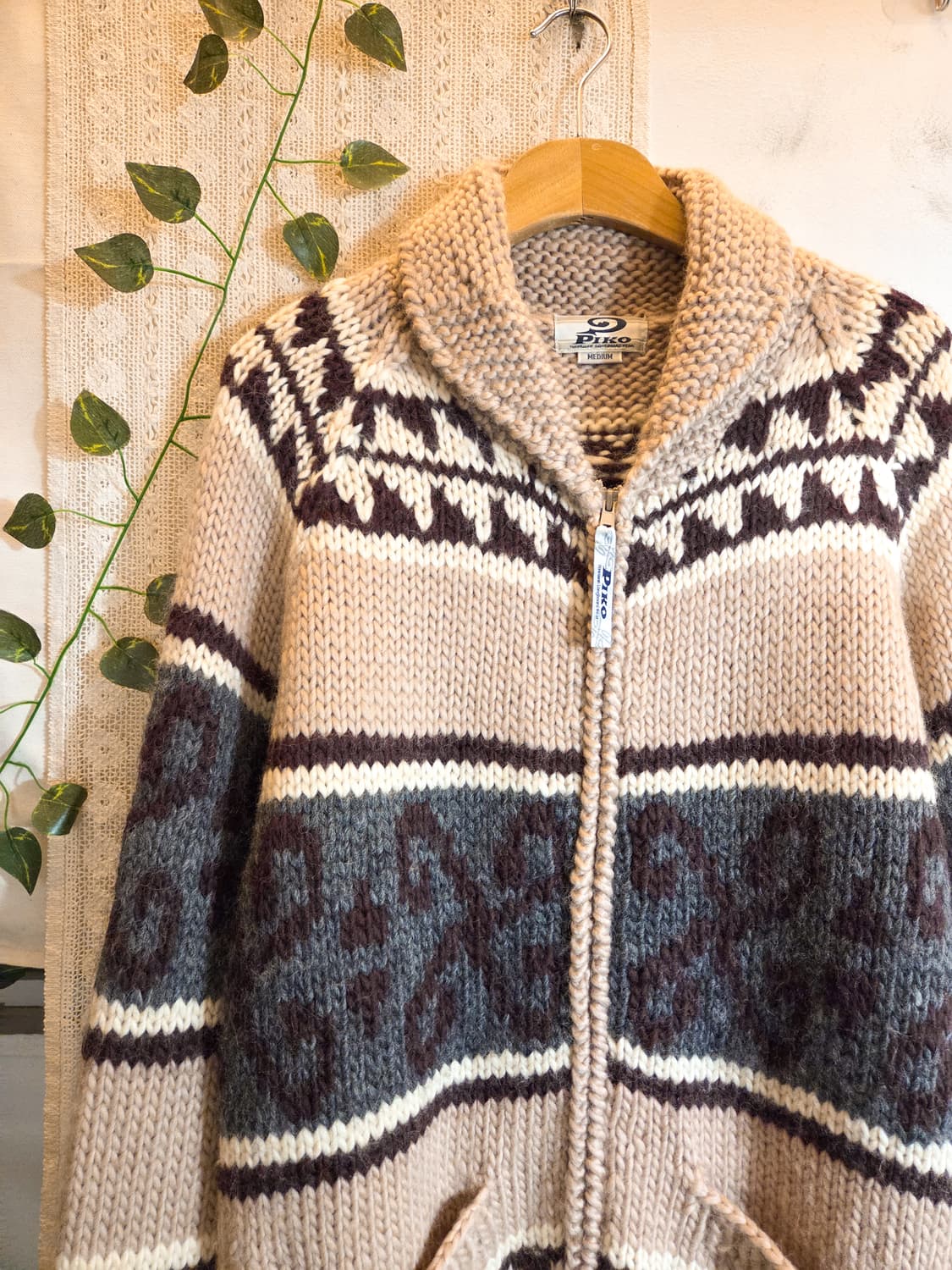 코위찬 집업 가디건 상품이미지2