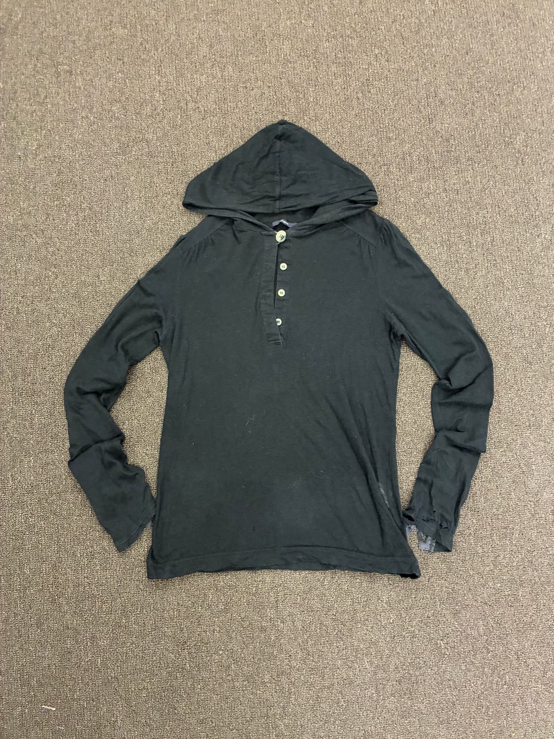 38)bon Appetit 빈티지 여성 후드 롱 슬리브(소매 찢어짐) 상품이미지3