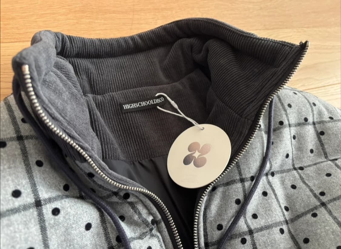 하이스쿨디스코 코듀로이 하이넥 항공점퍼 상품이미지4