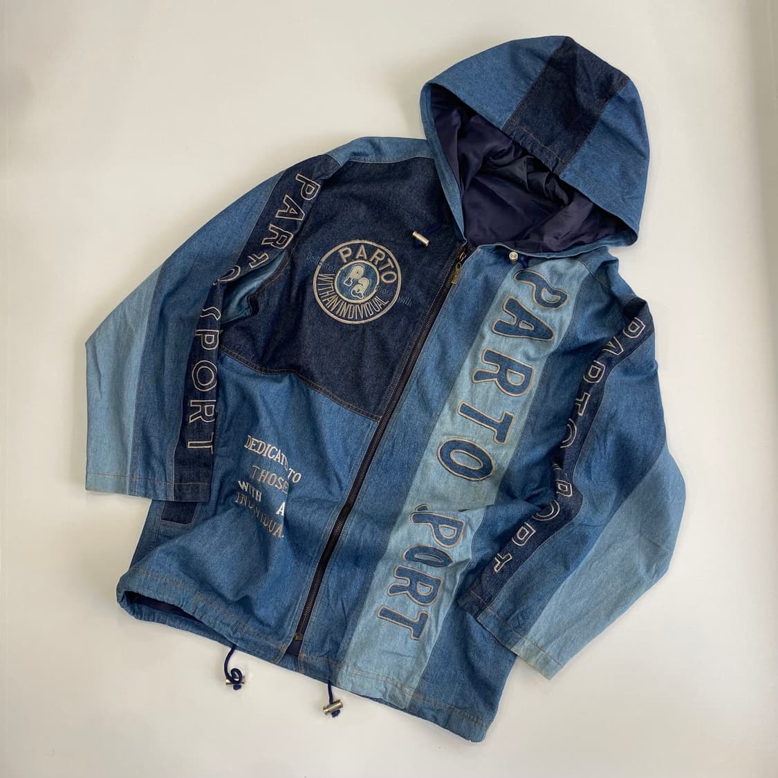 [M] Parto Denim Hood Jacket 상품이미지1