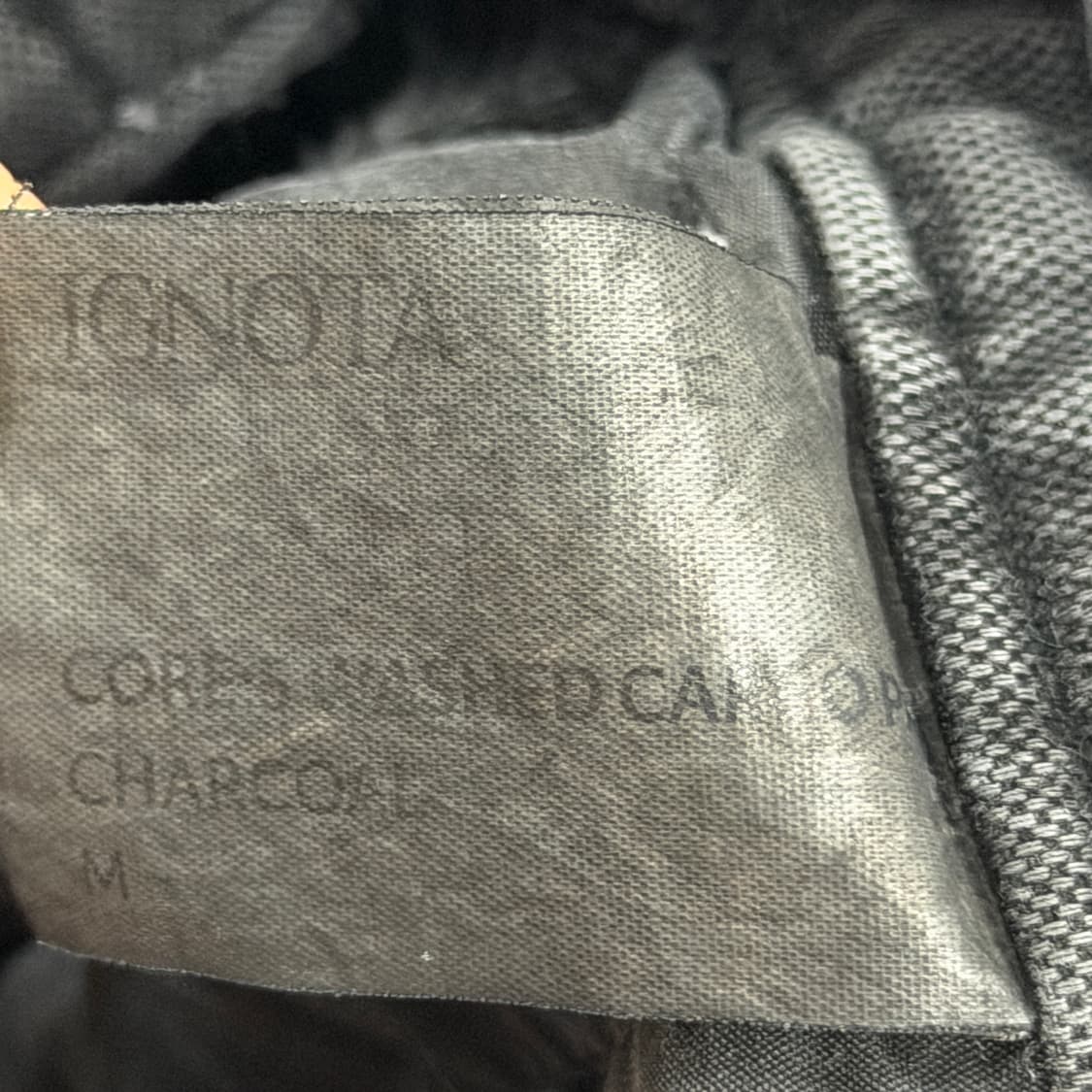 이그노타 5 워시드 카고팬츠 바지 차콜 M 상품이미지9