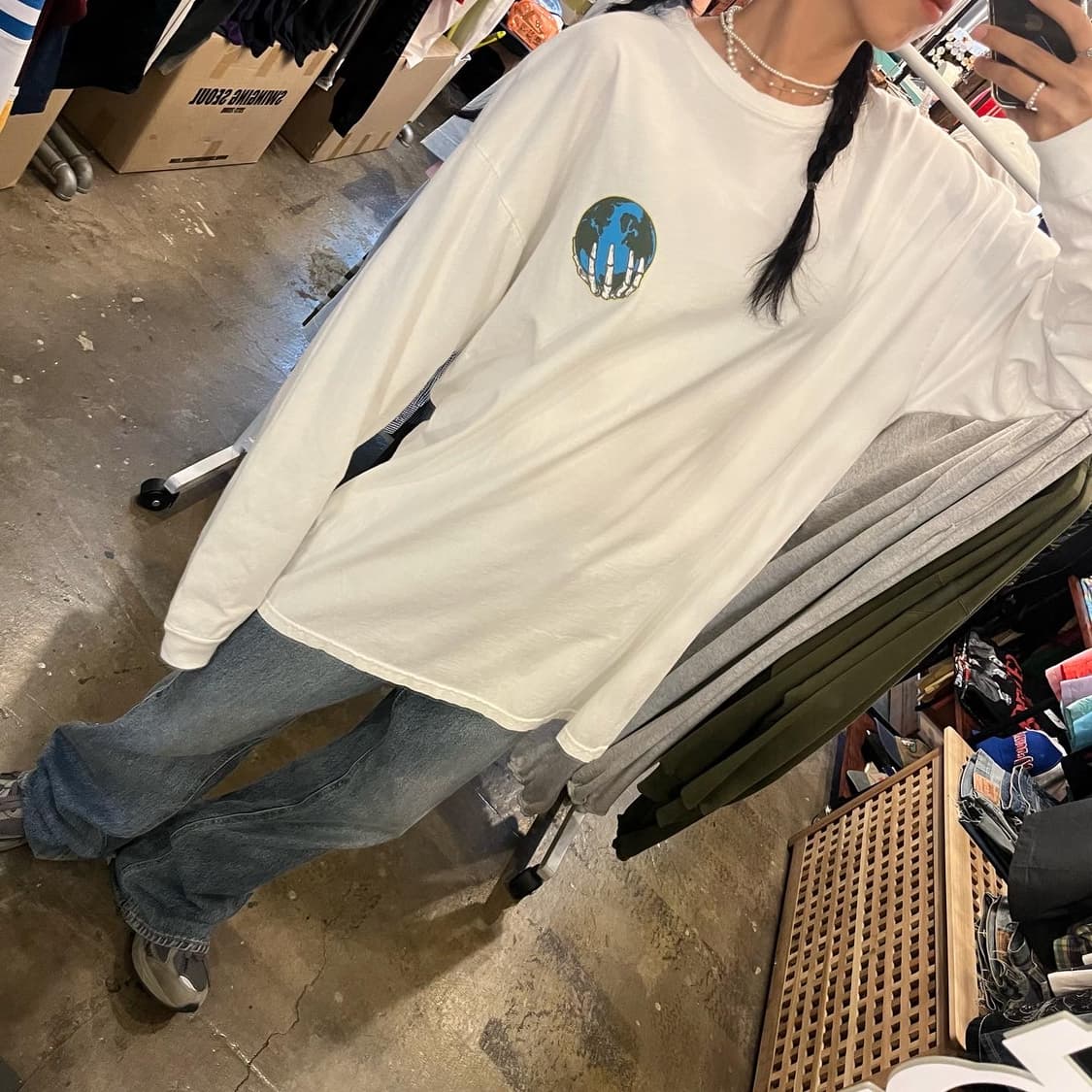 Stüssy worldwide long sleeves 상품이미지8