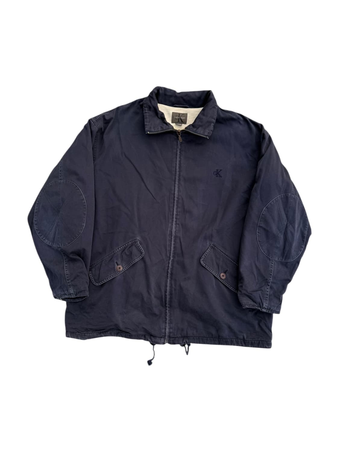 90s Calvin Klein 캘빈클라인 코튼 블루종 자켓 상품이미지1
