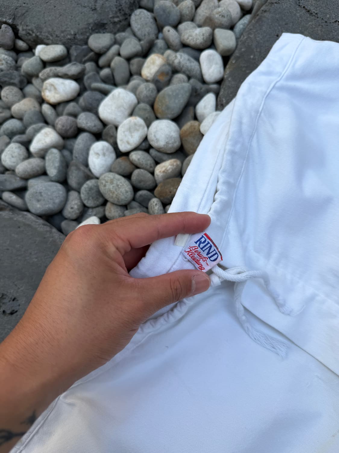 DISTRESSED 1970s AUSTRIAN WHITE 70s 워크팬츠 상품이미지6