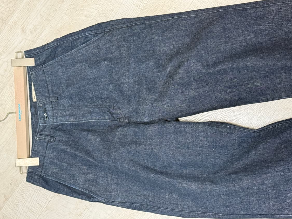 포터리 원워시드 데님(1사이즈, 미드블루) 상품이미지1