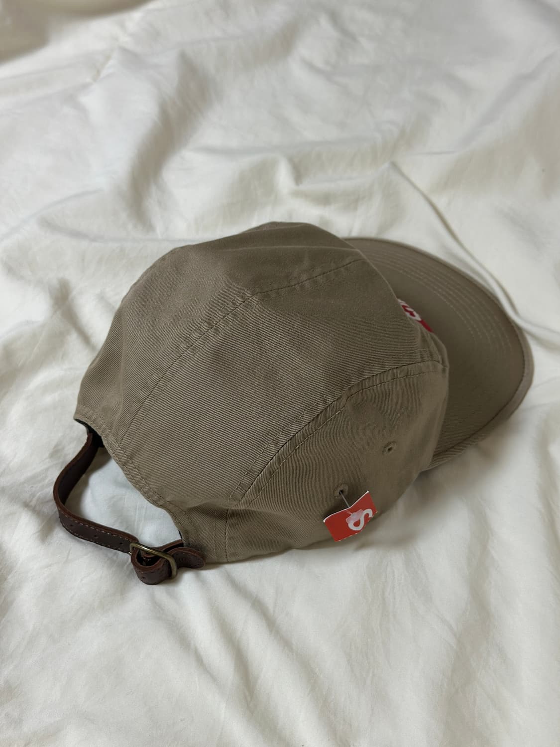 슈프림 워시드 치노 트윌 캠프캡 탄 - 25FW 판매합니다. 슈프림 모자 상품이미지2