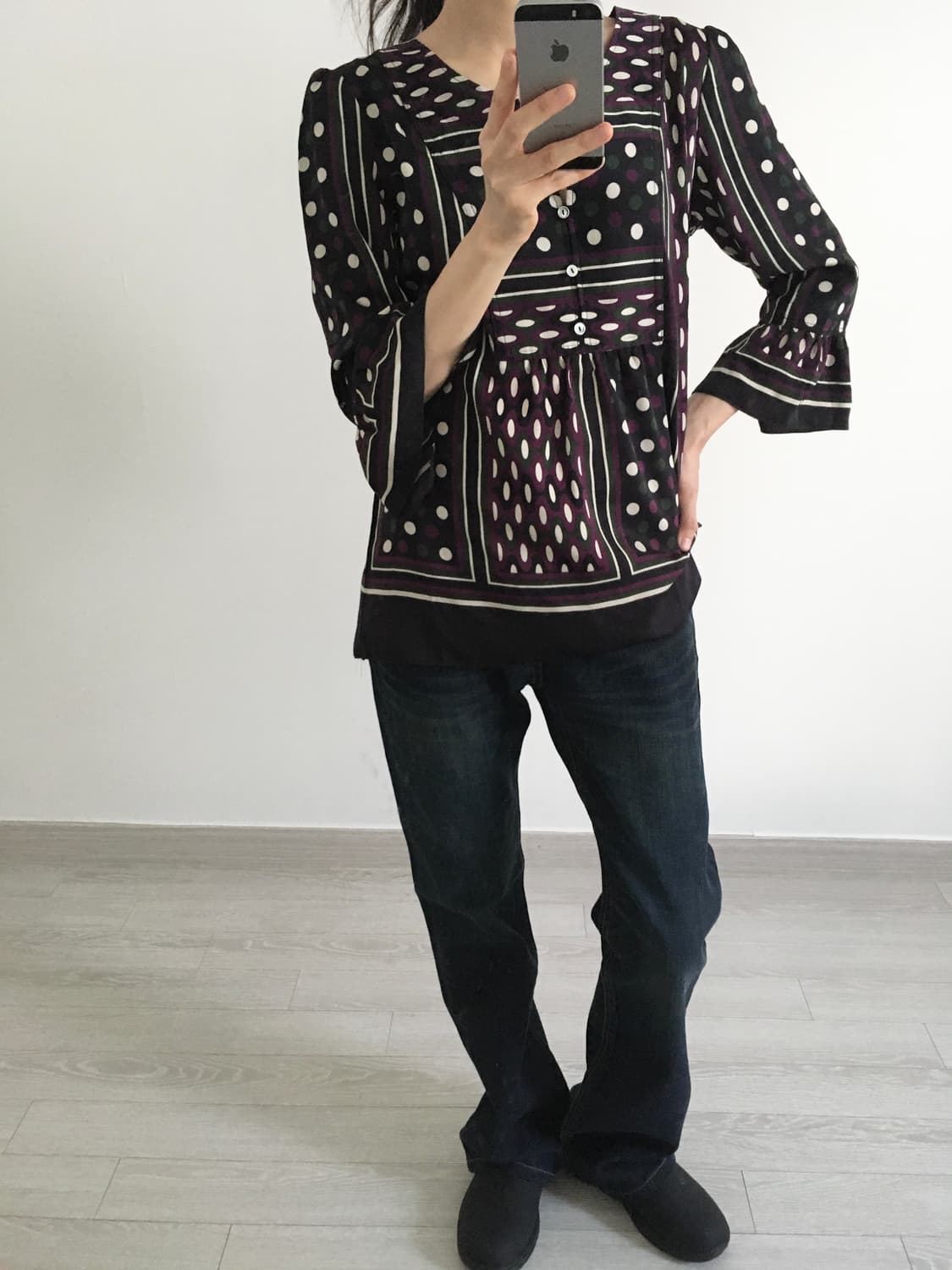 dai dai pattern blouse 상품이미지9