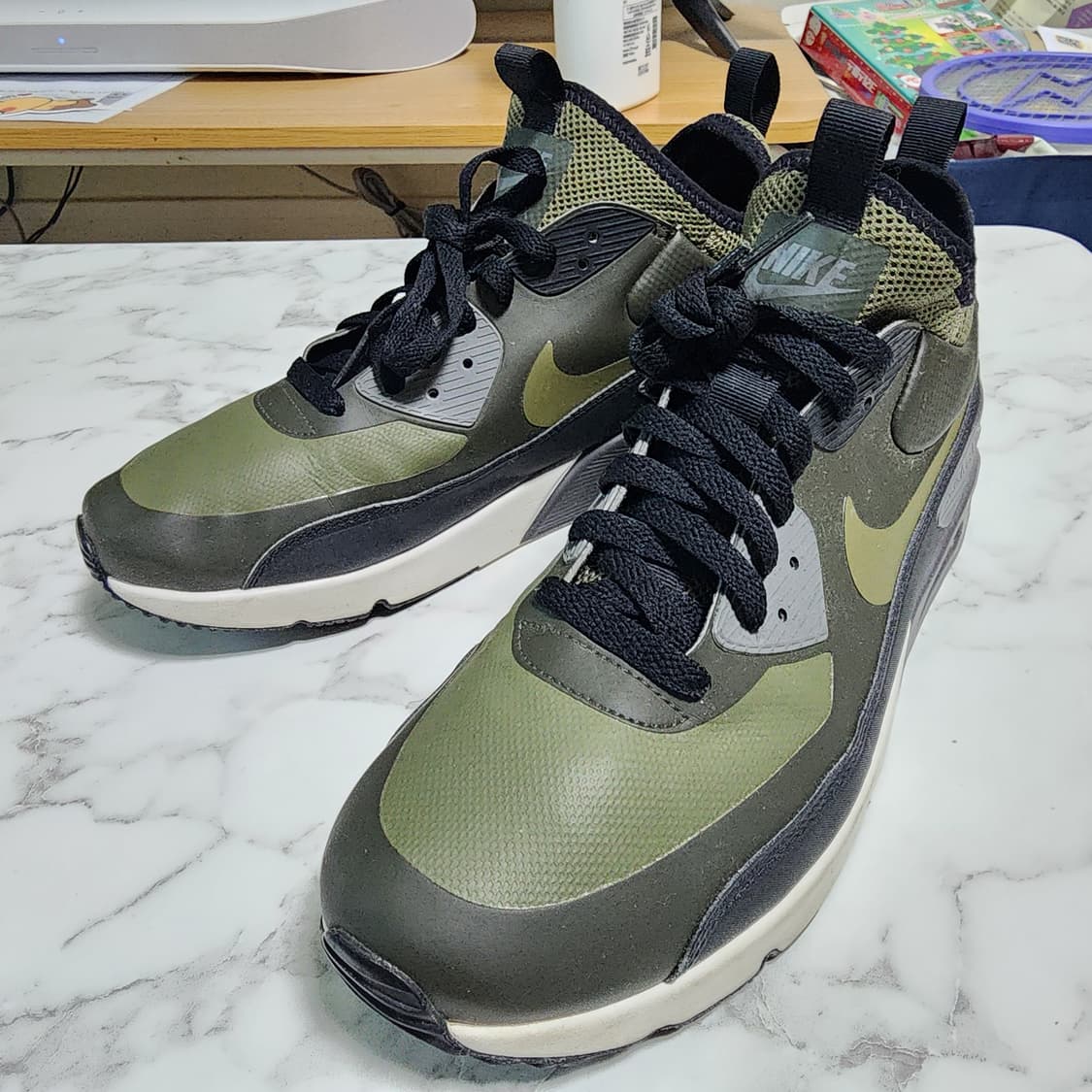 나이키 에어맥스 90 카키/블랙 275mm 상품이미지1