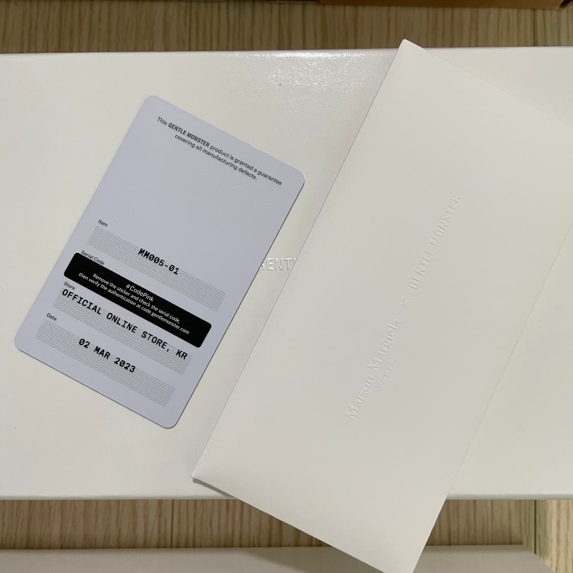 [새상품] 젠틀몬스터 메종 마르지엘라 MM005 블랙 상품이미지6