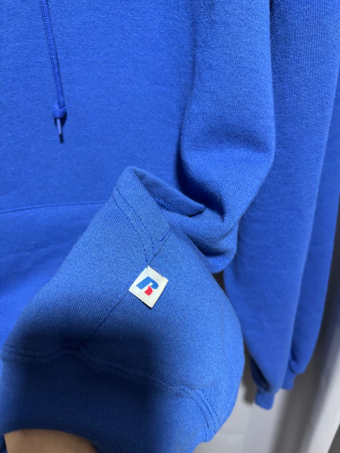 [L]90s 러셀 후드 블루 상품이미지4