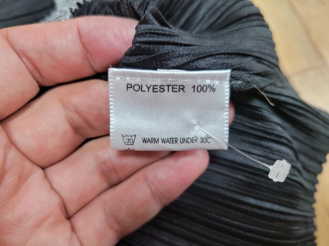 넘버자수 플리츠 탑 프리사이즈 새상품 상품이미지5