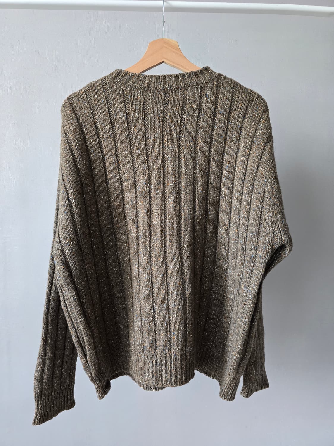 옥스포드 빈티지 네프 오버핏 울 니트 상품이미지8