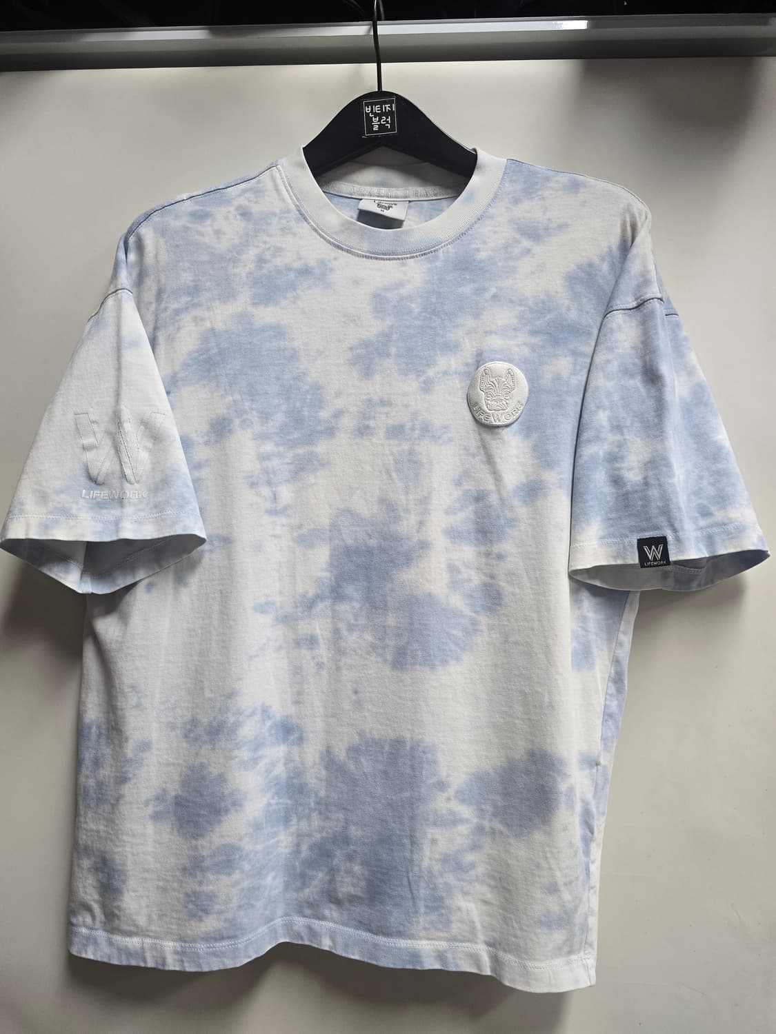 라이프워크 타이다이 반팔티 블루 M 상품이미지1