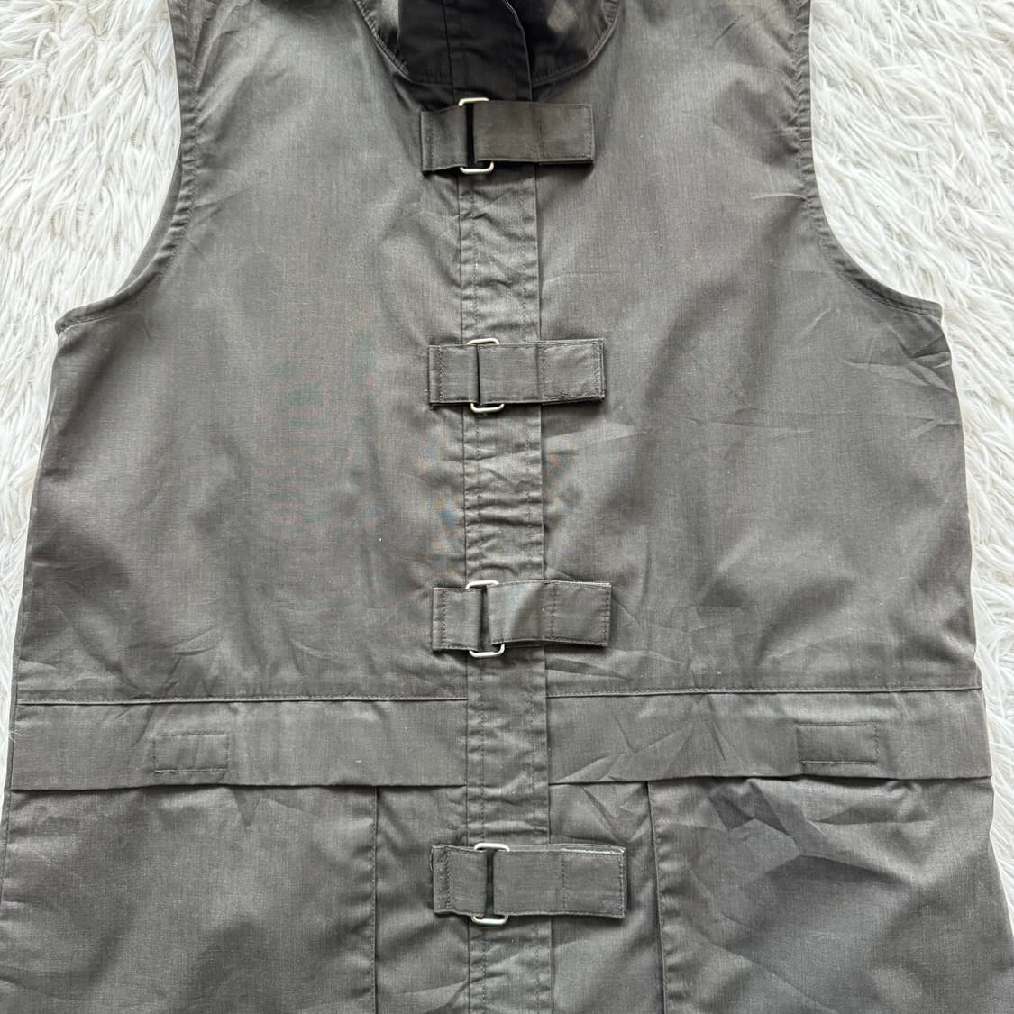 MC NINE 일본빈티지 y2k 베스트 조끼 y2k조끼 M 38 상품이미지5