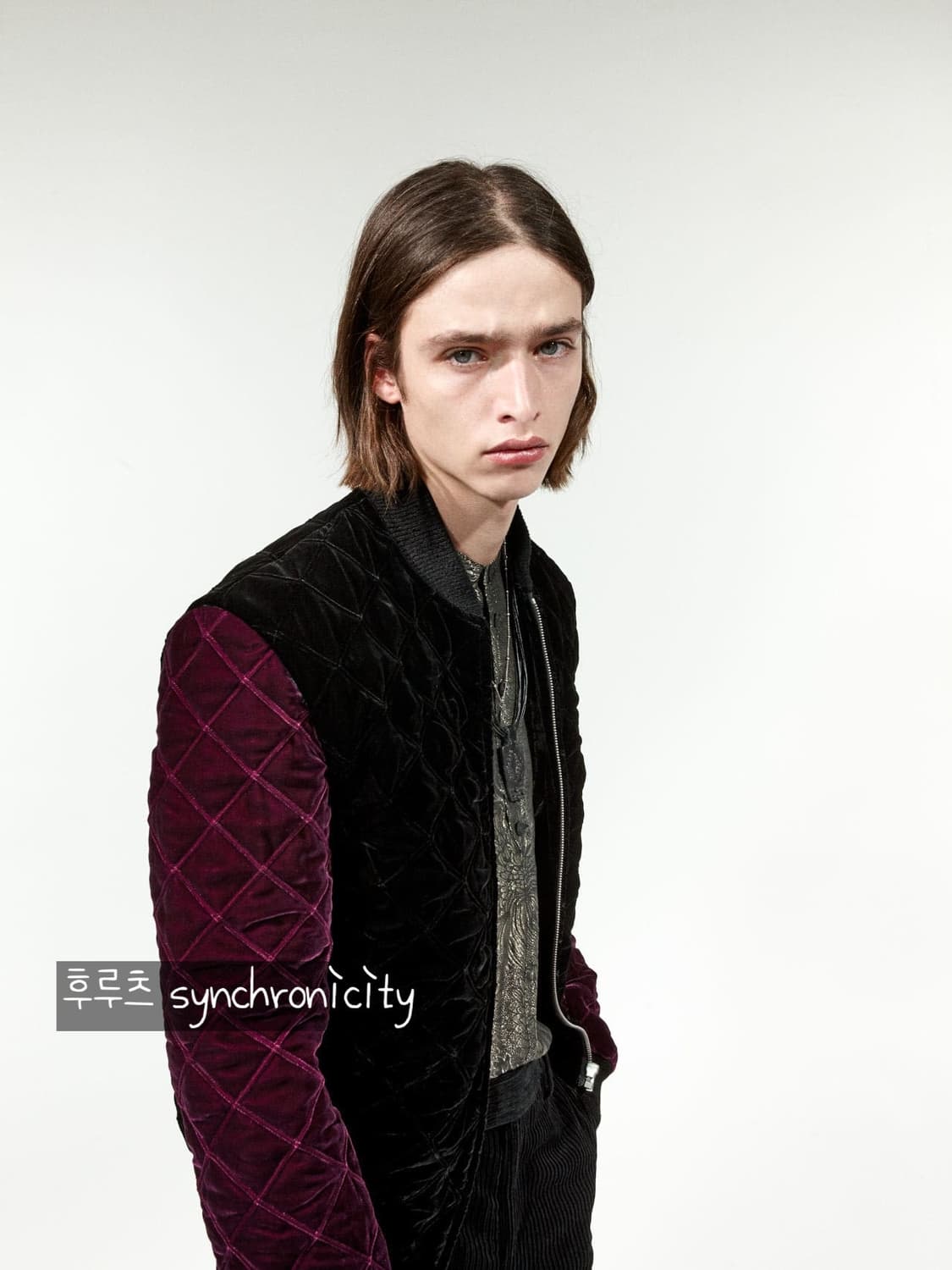 생로랑 벨벳 테디자켓 48 상품이미지1