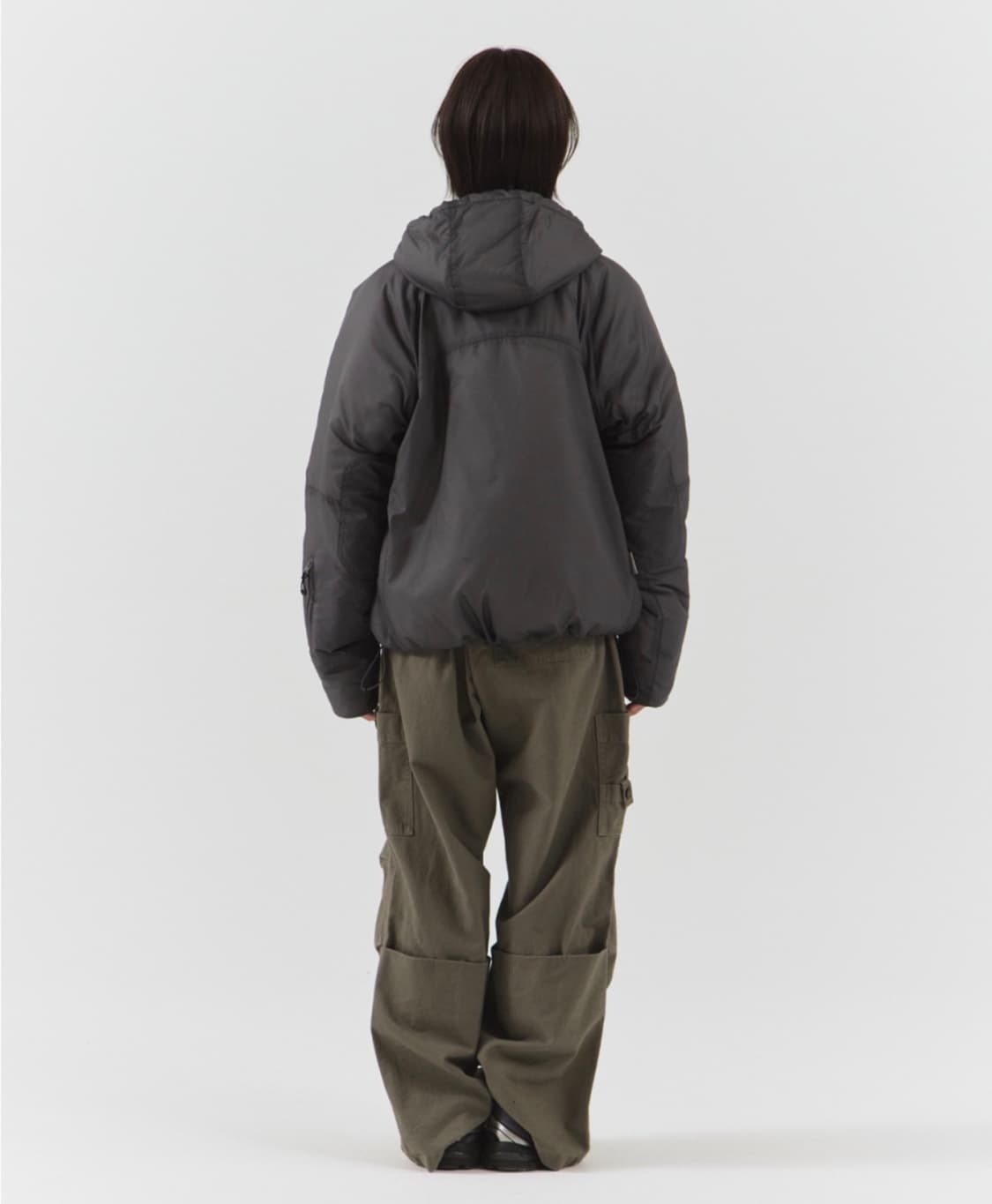 패러킷 리버시블 신슐레이트 패디드 점퍼 (차콜) 상품이미지3