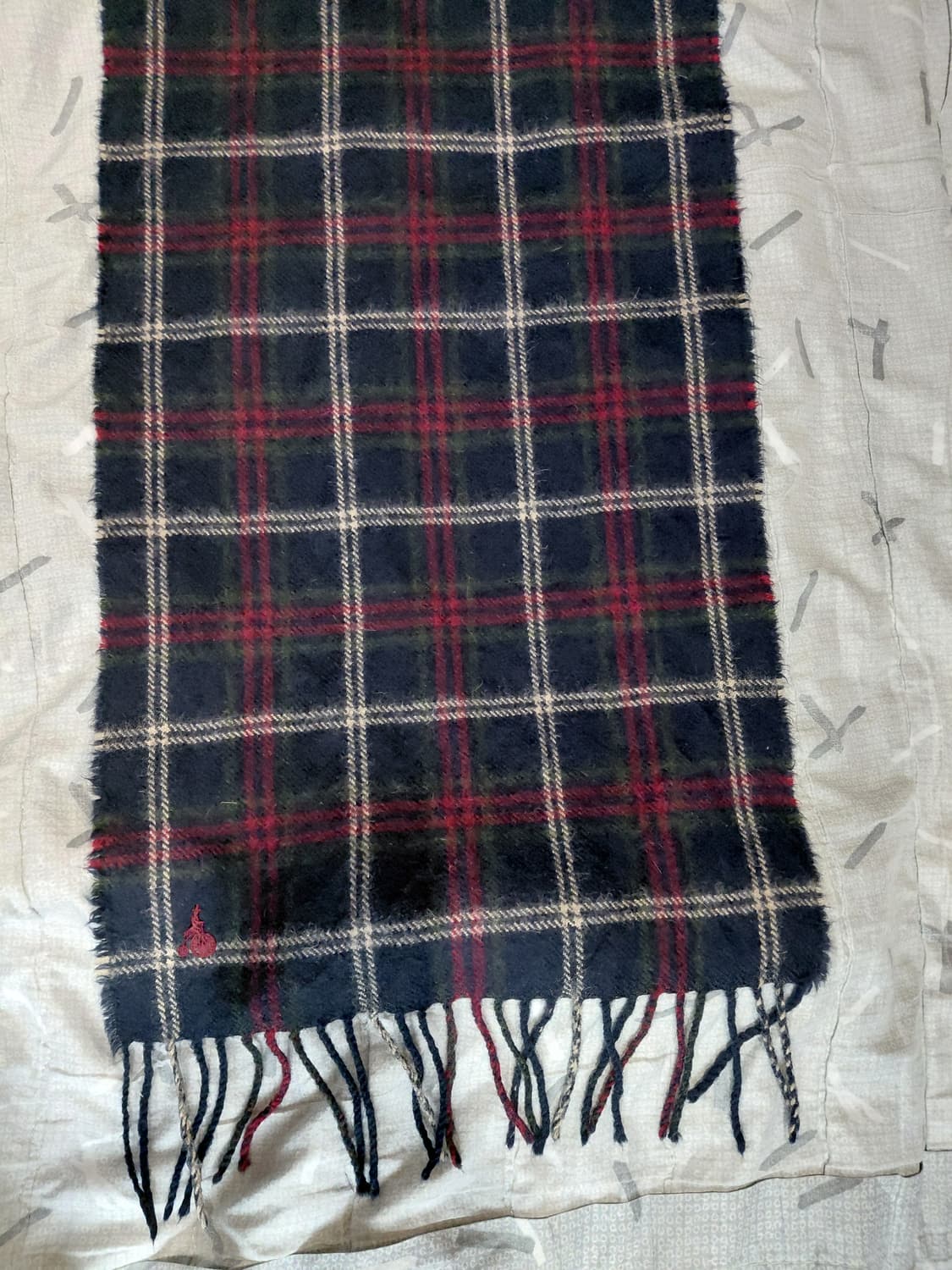 [빈폴]알파카100 체크 머플러  상품이미지8