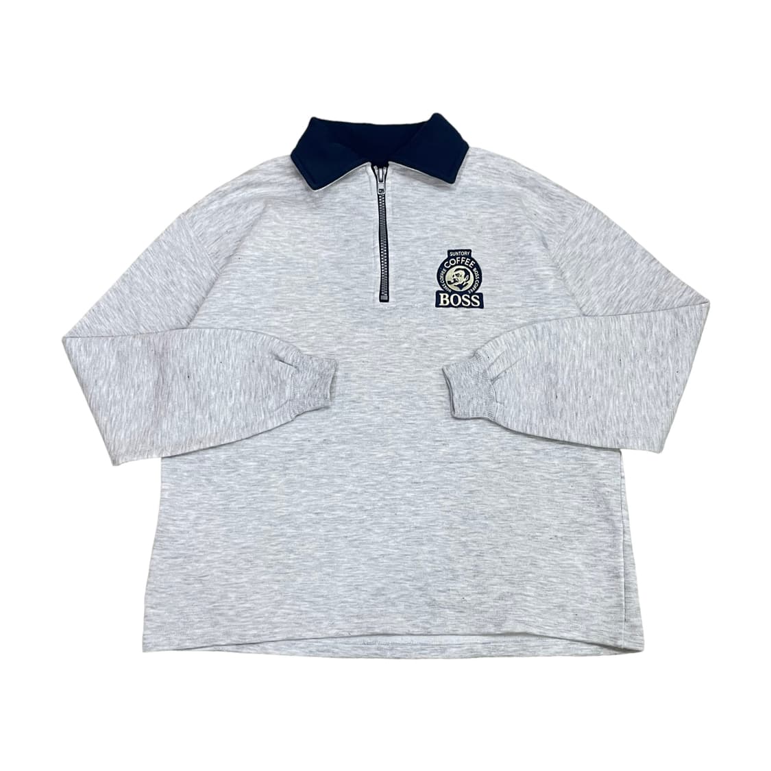 (L) 산토리 커피보스 반집업 맨투맨 상품이미지2