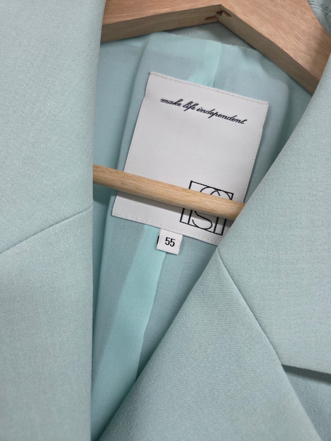 에고이스트 민트색 숏자켓 S 상품이미지5