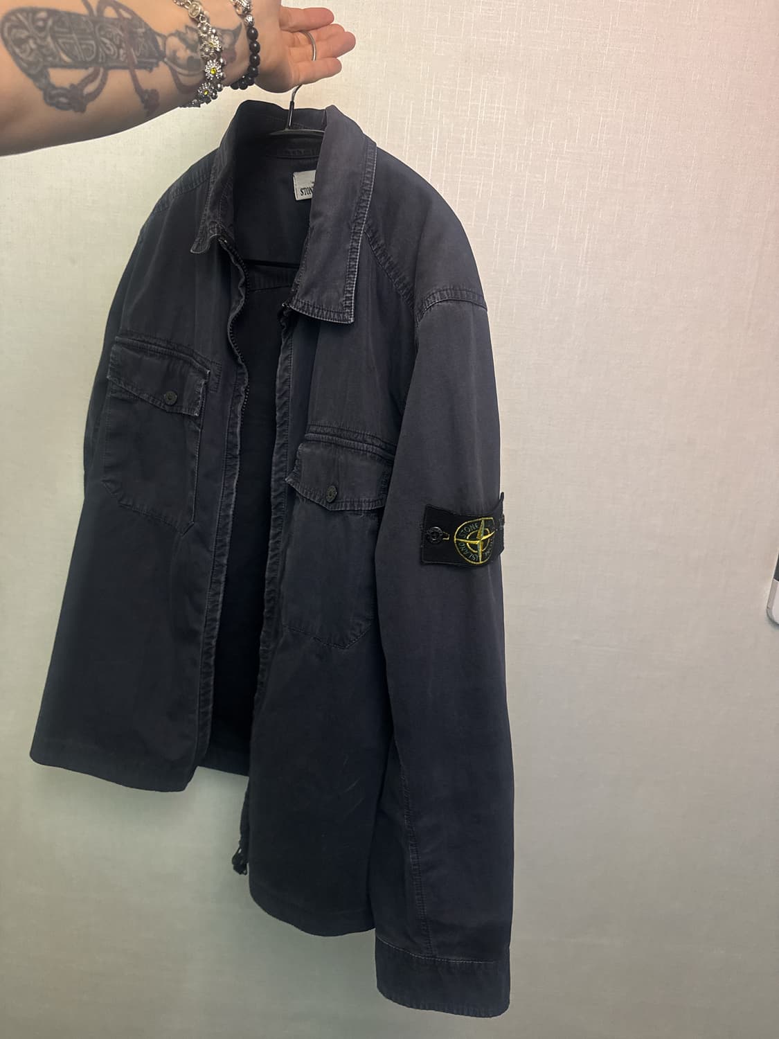 스톤아일랜드 올드이펙트 셔츠  상품이미지2