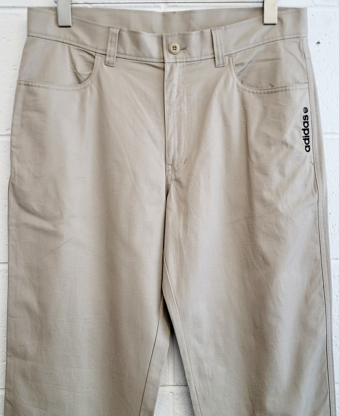 [미사용.새상품] 아디다스 네오 테이퍼드핏 코튼 치노팬츠(면바지) 판매 상품이미지3