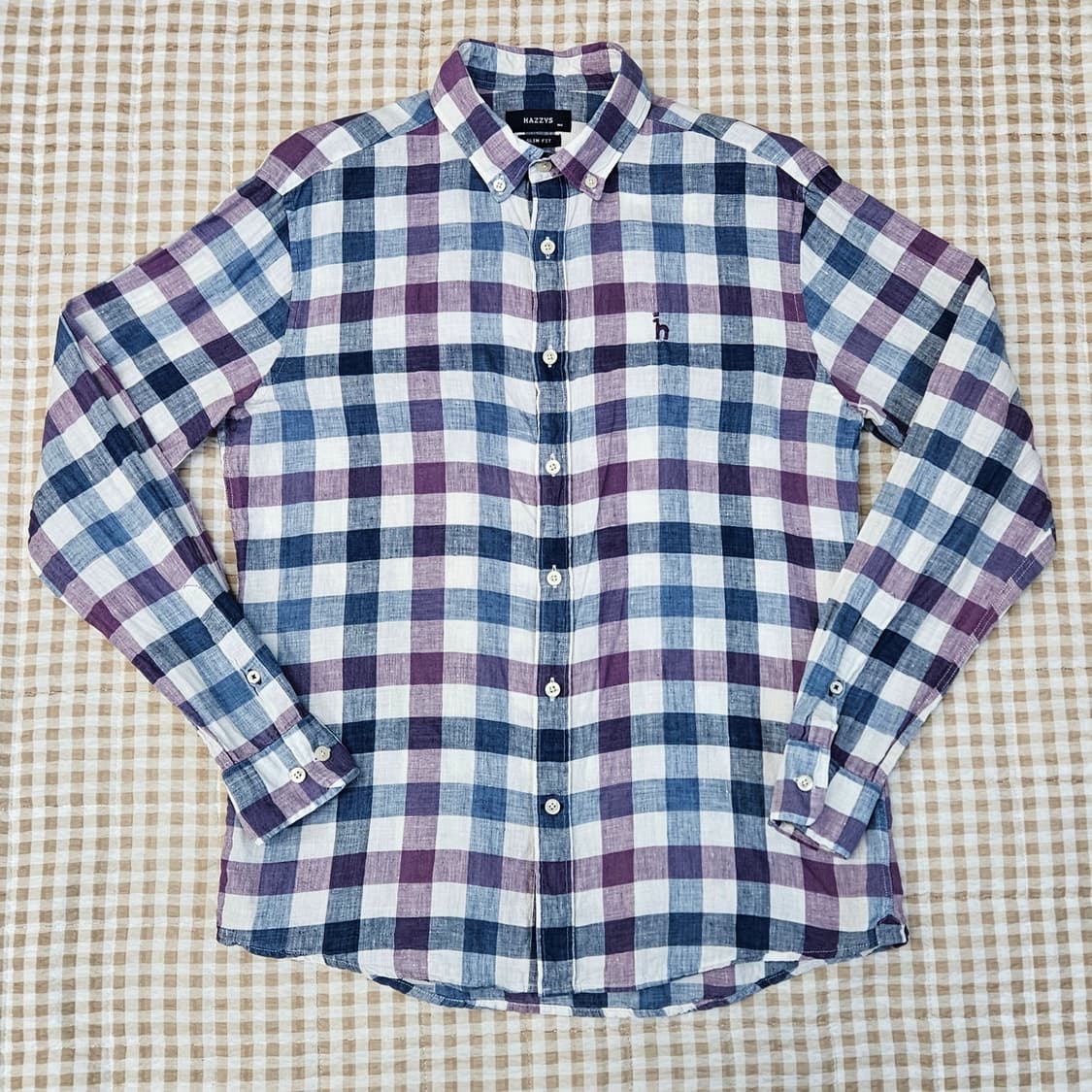 헤지스 마100 긴소매 셔츠 남자100 상품이미지1