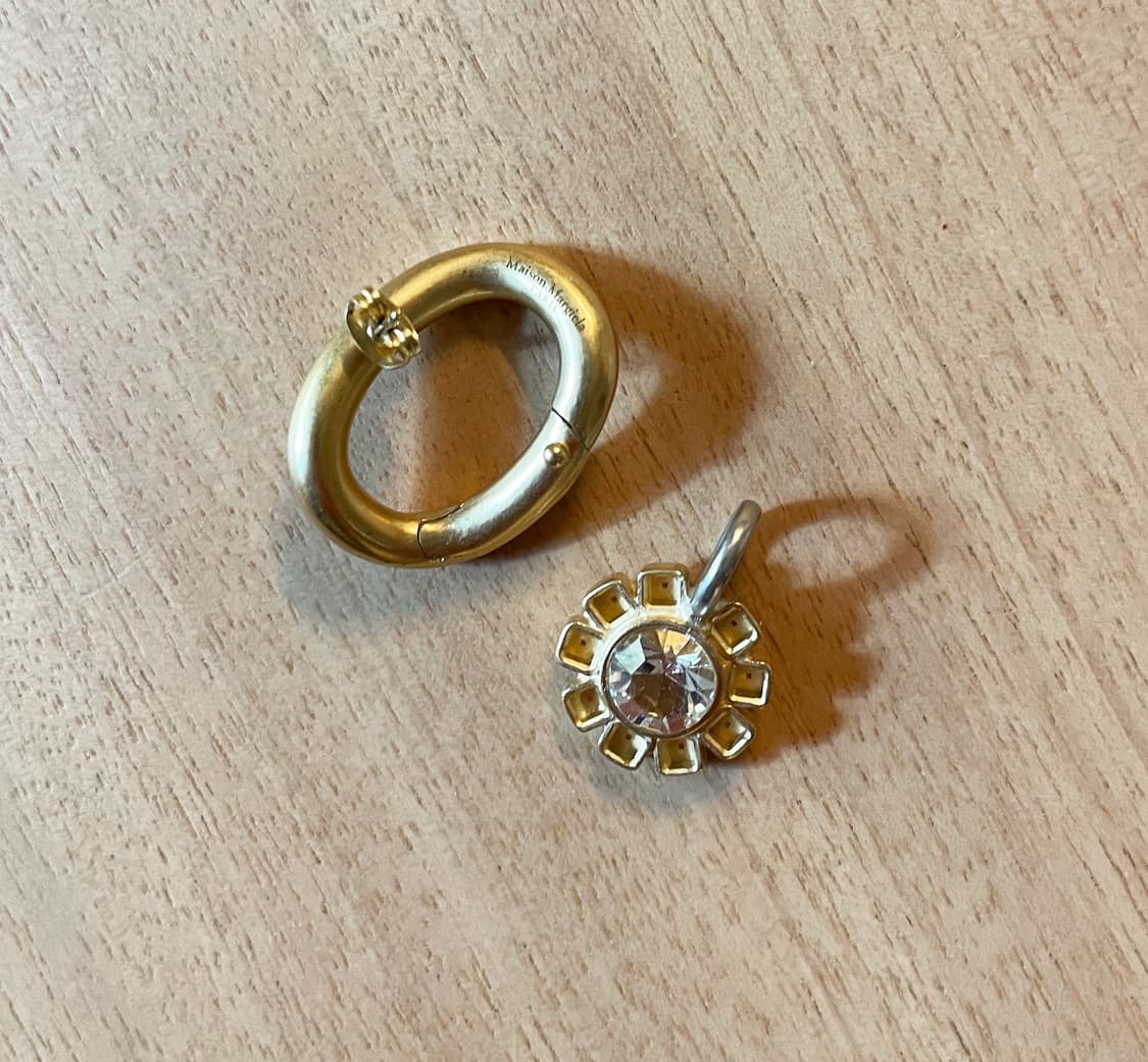 마르지엘라 플라워 펜던트 이어링 상품이미지3