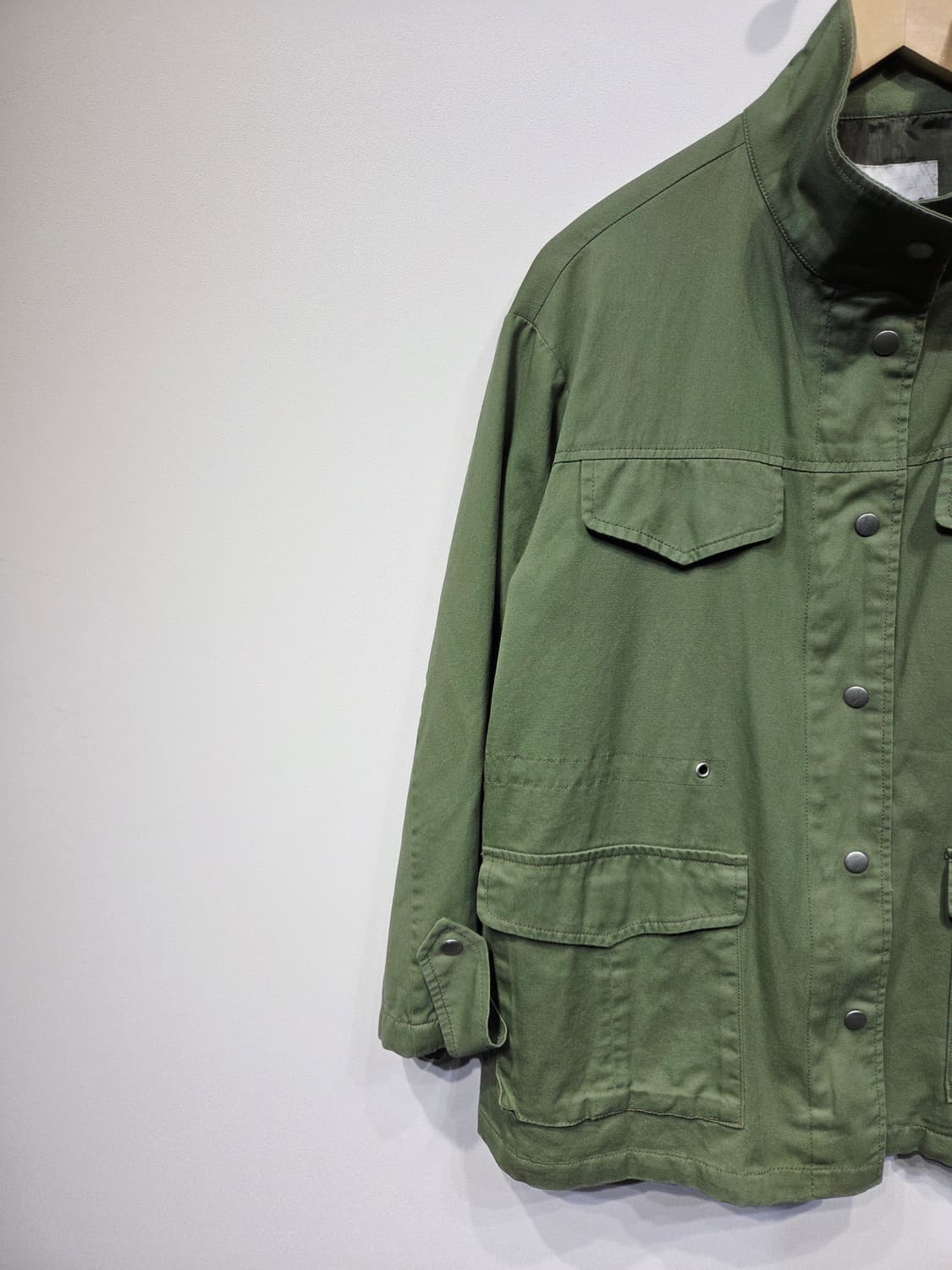 미쏘 MIXXO 코튼 유틸리티 야상 점퍼_S 상품이미지3