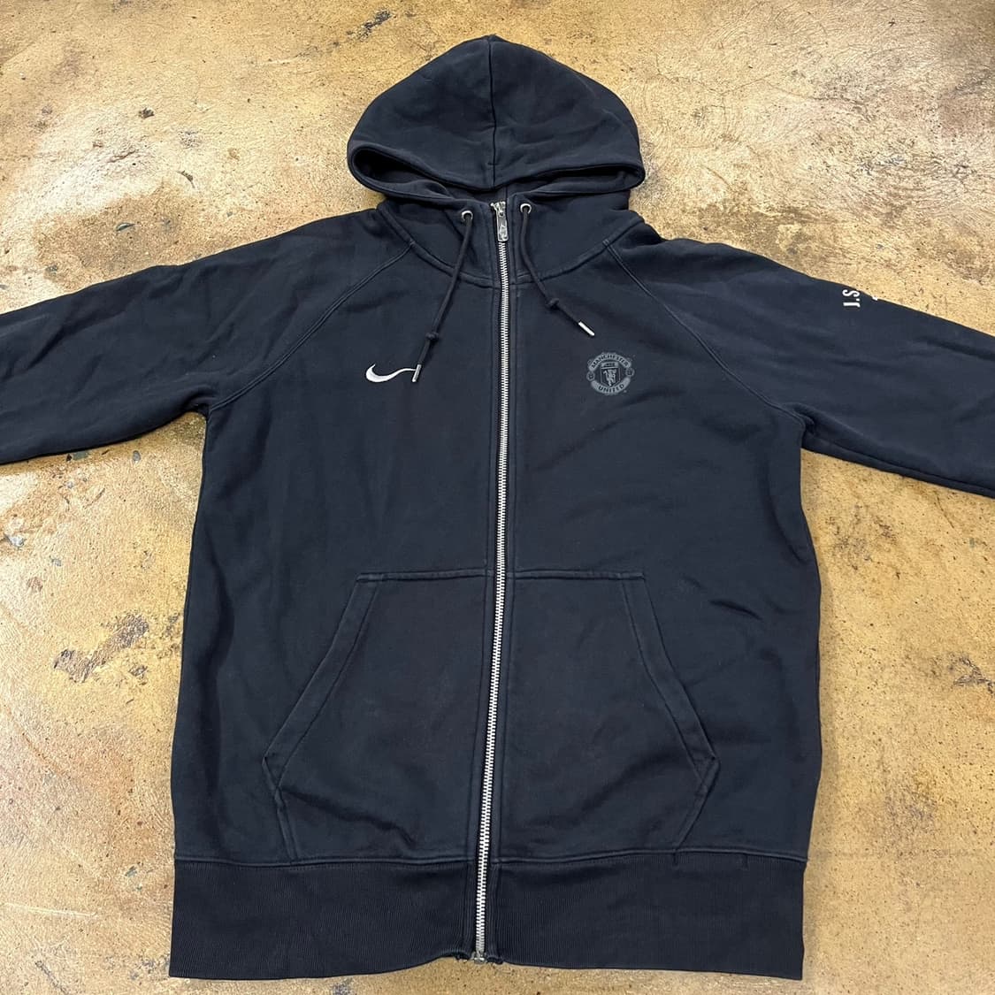 나이키 맨유 박지성 블랙 후드집업  상품이미지3